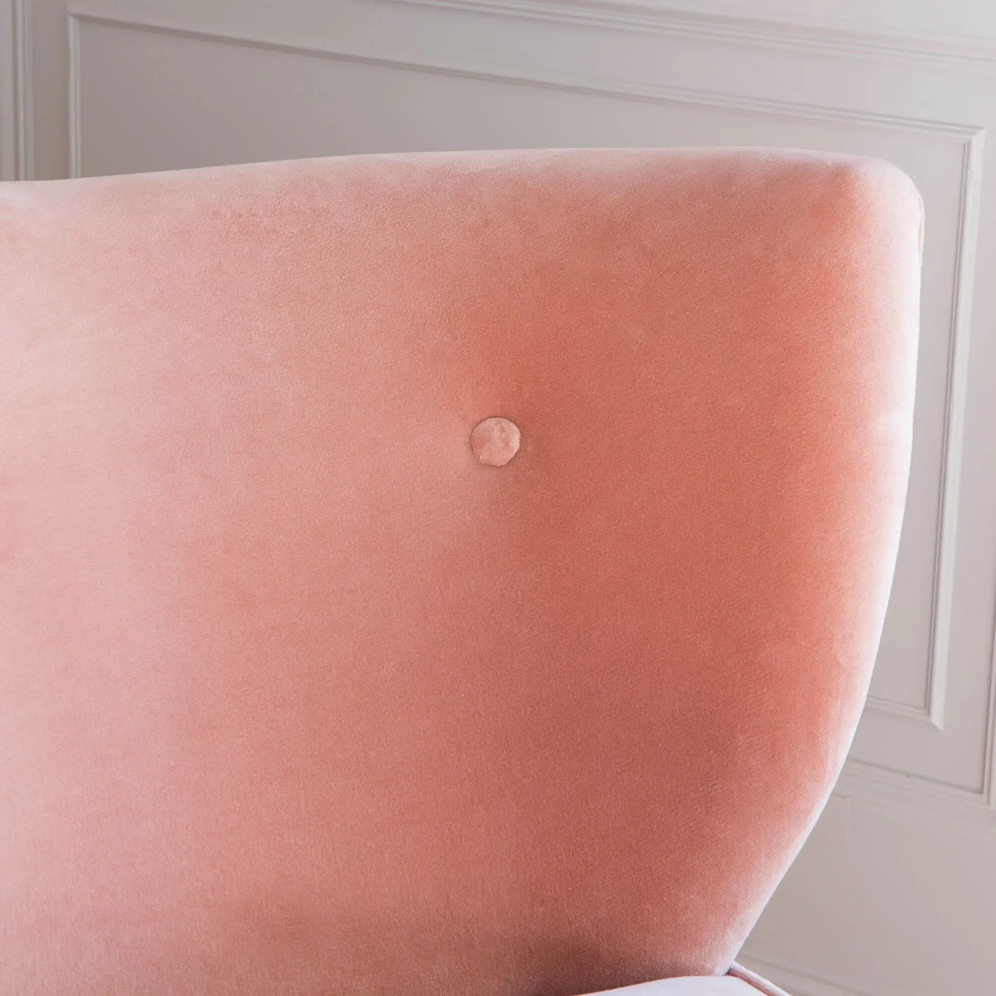 Alpana Rose Cocktail Chair - Velvet