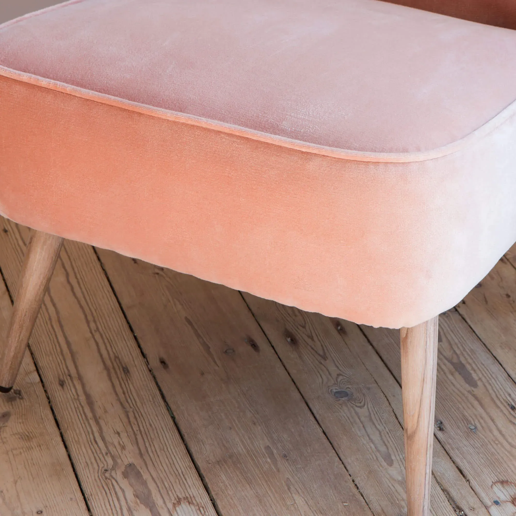 Alpana Rose Cocktail Chair - Velvet