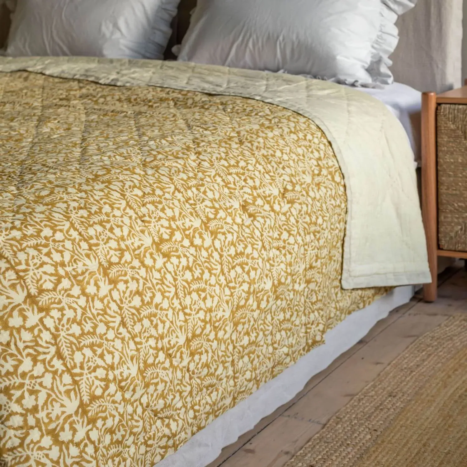 Alyssa King Size Quilt - Cotton