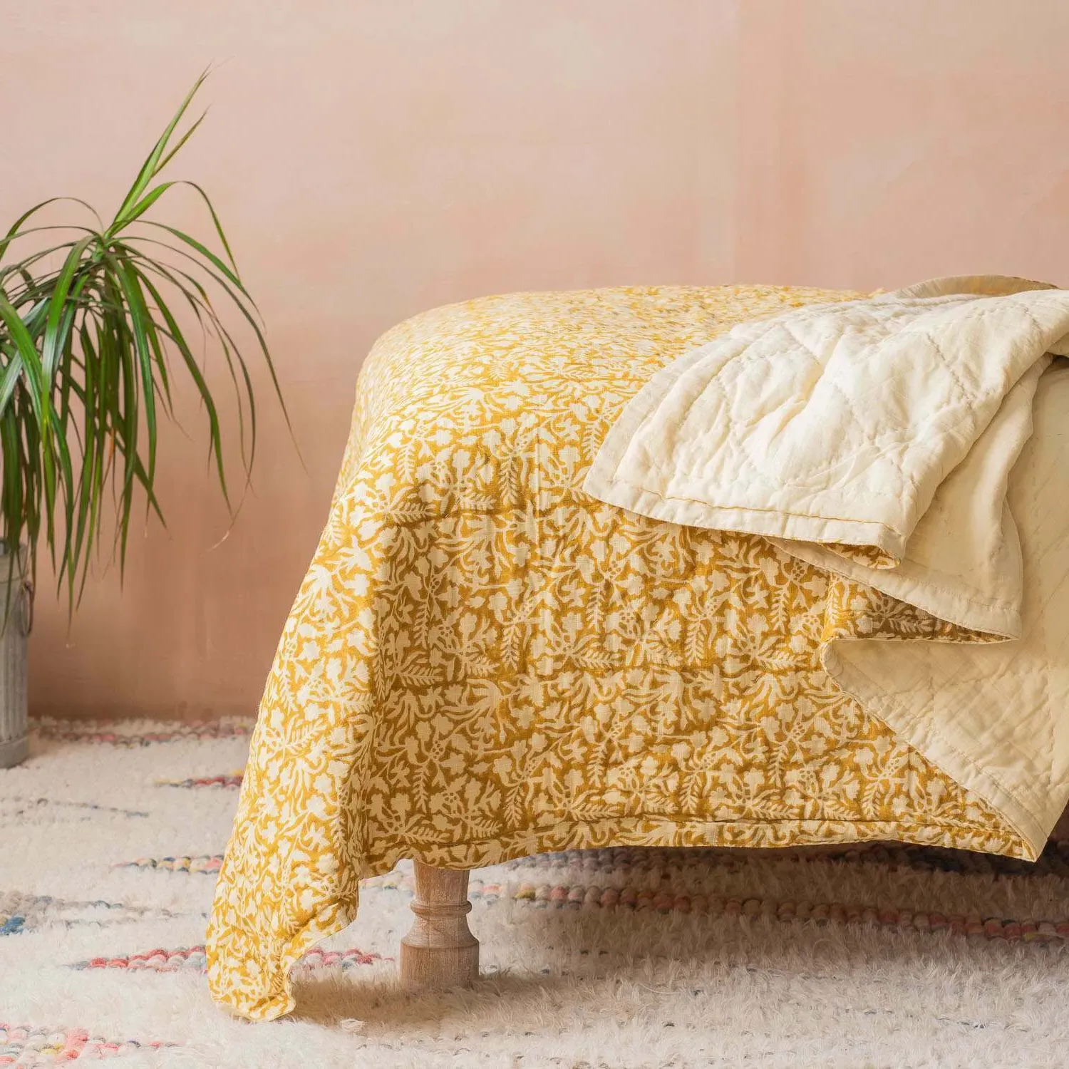 Alyssa King Size Quilt - Cotton