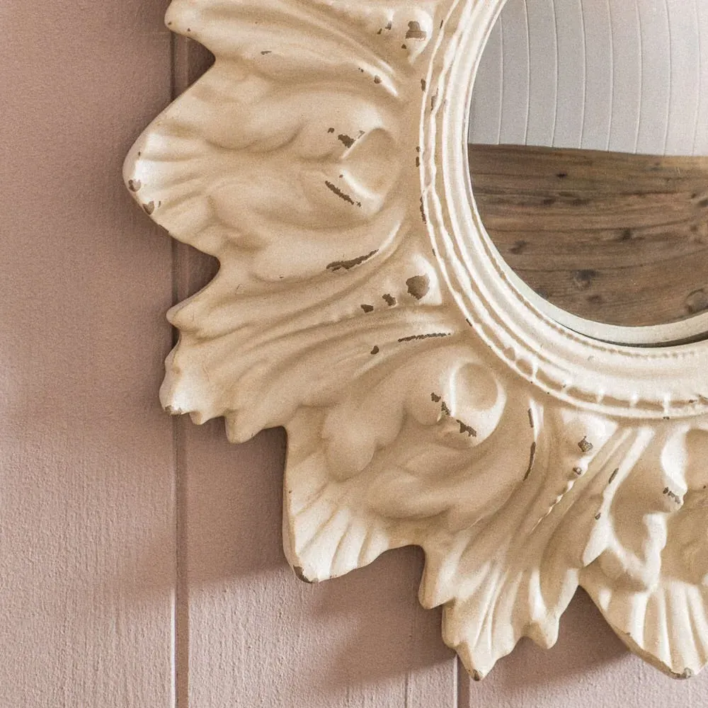 Amary Convex Wall Mirror - White