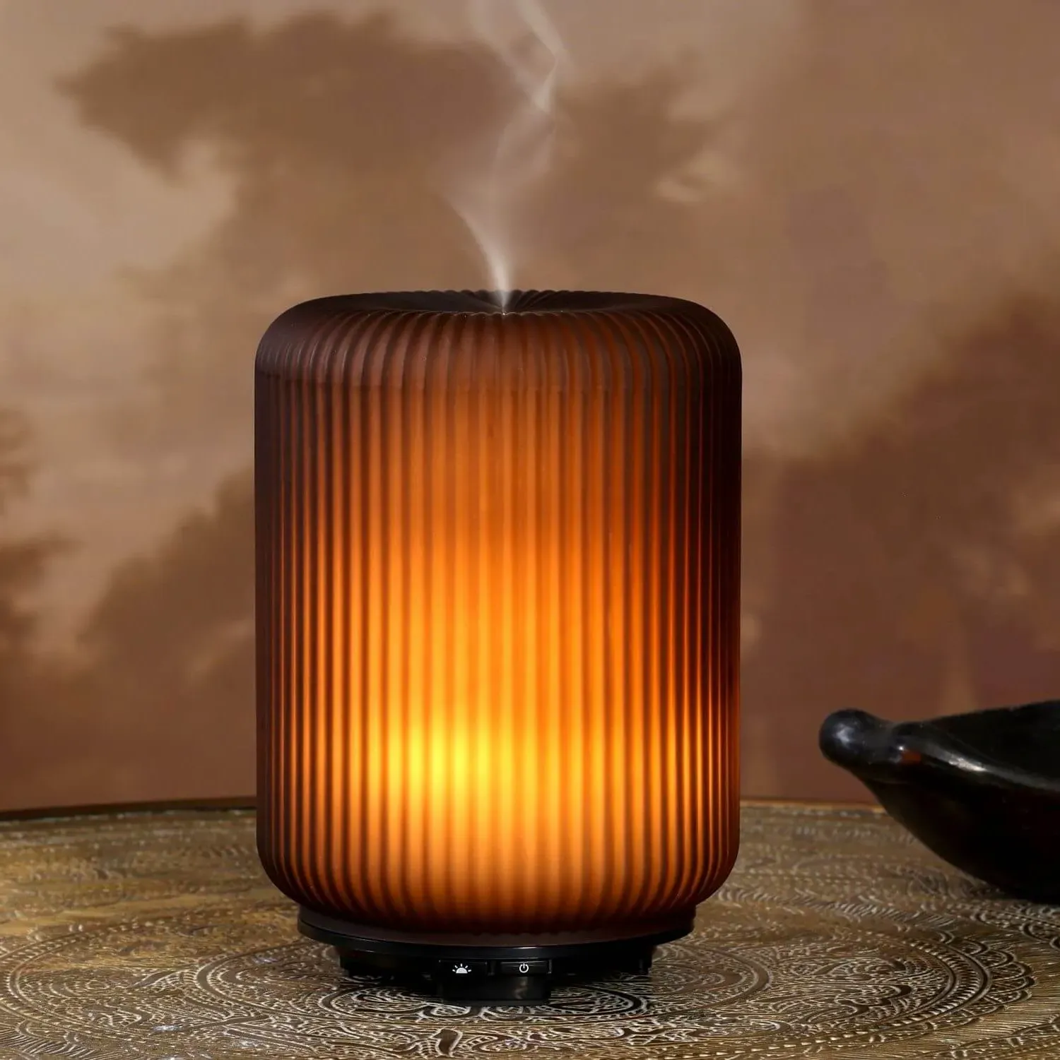 Amber Glass Oil Diffuser - Amber image