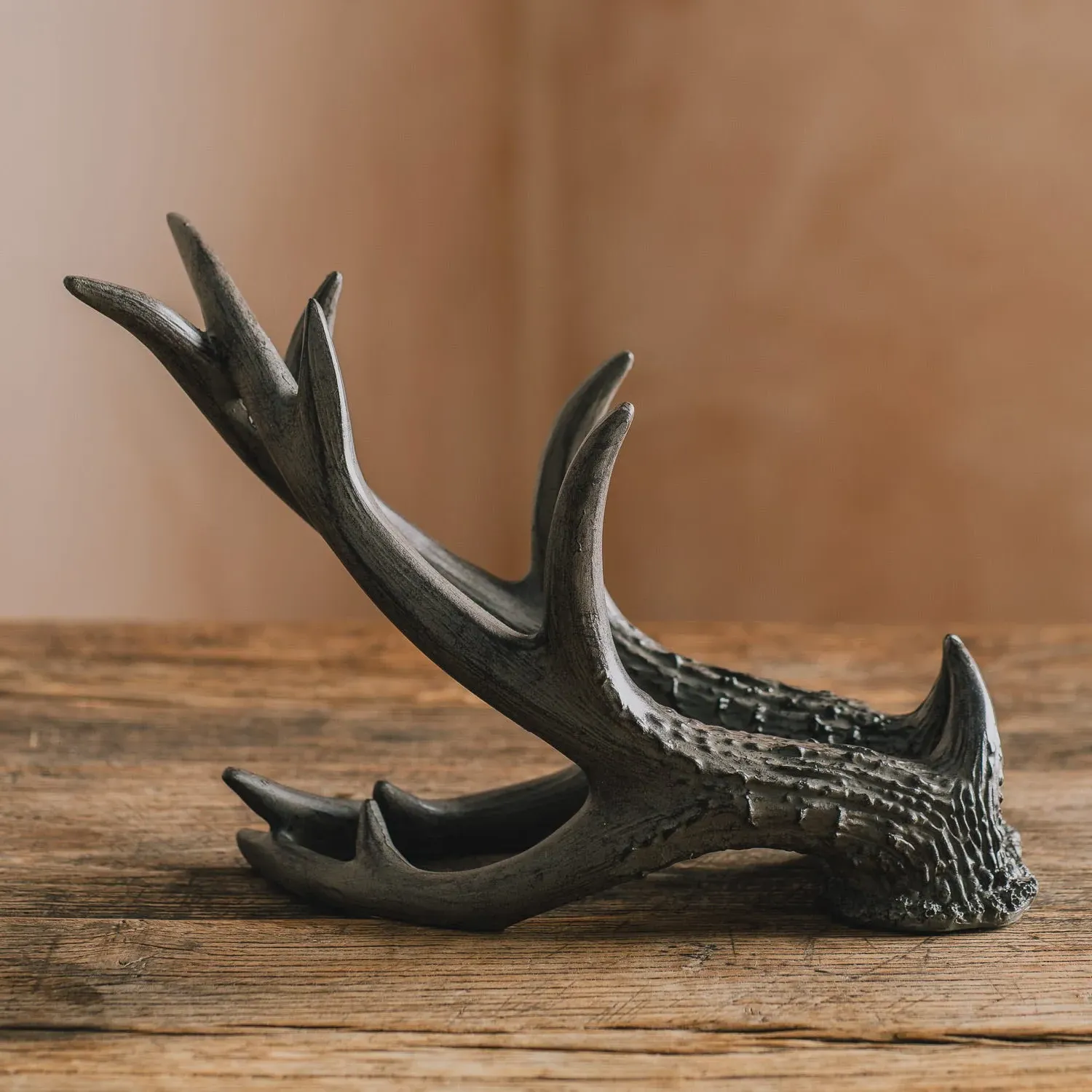 Antler Wine Bottle Holder - Polyresin