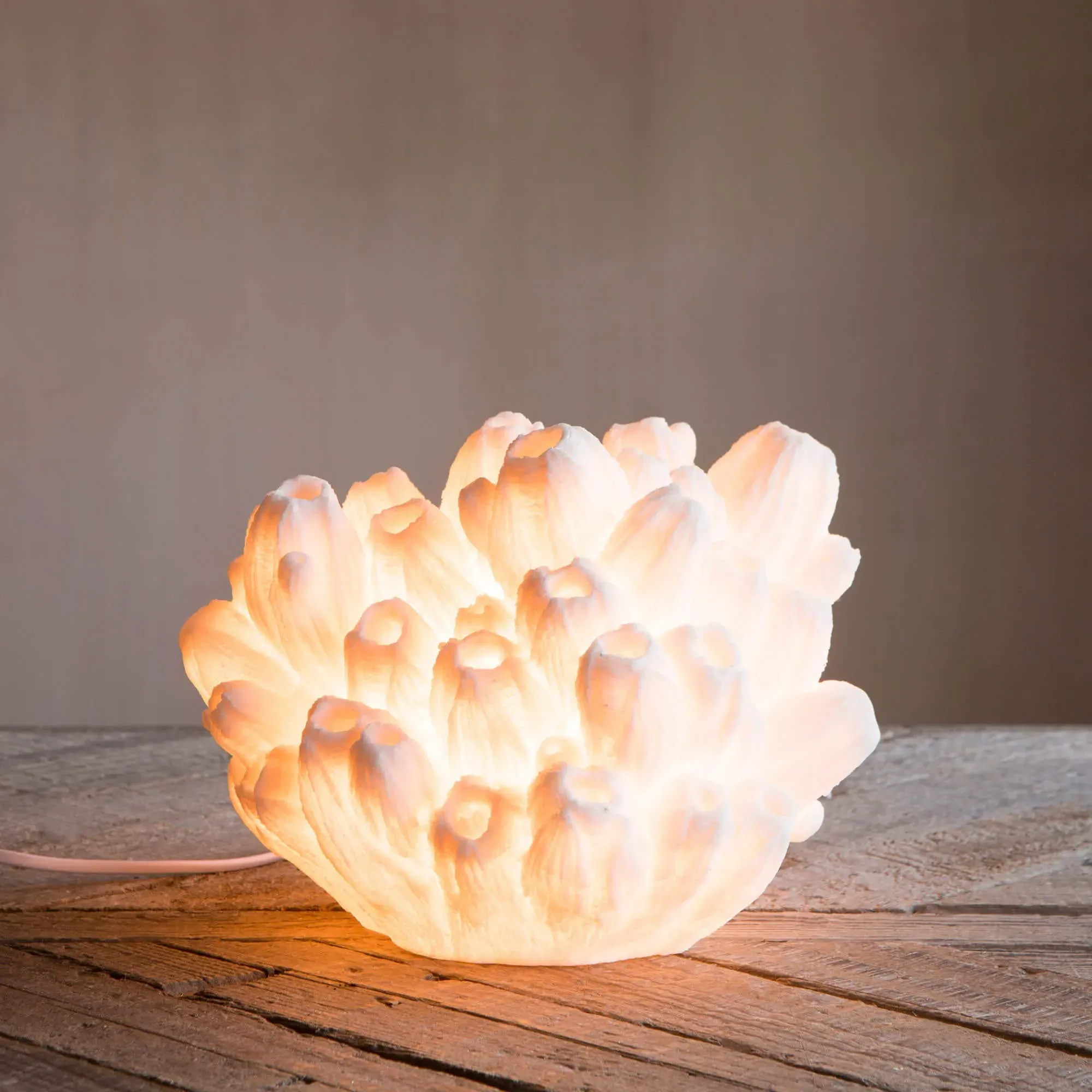 Arbuscular Coral Table Lamp - Stone Powder, Resin