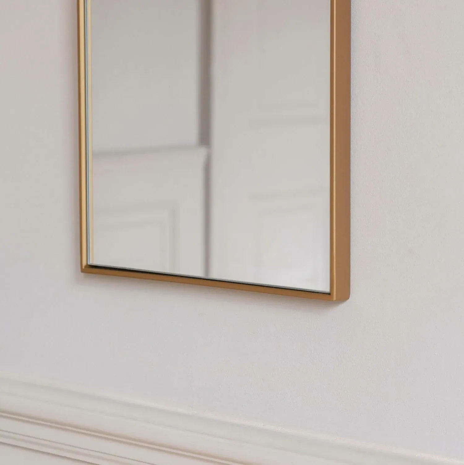 Arch Wall Mirror - Gold