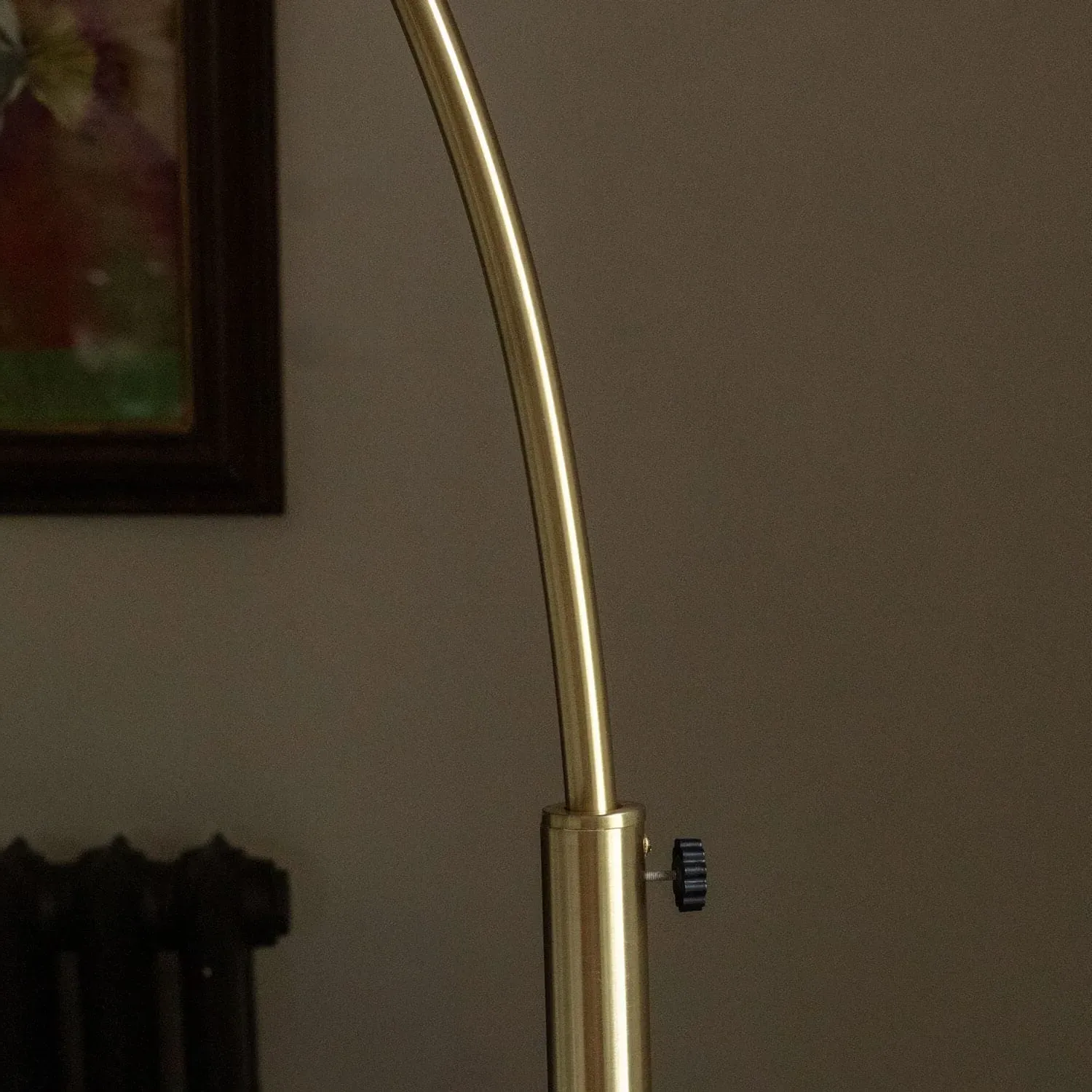 Arched Floor Lamp - Brass