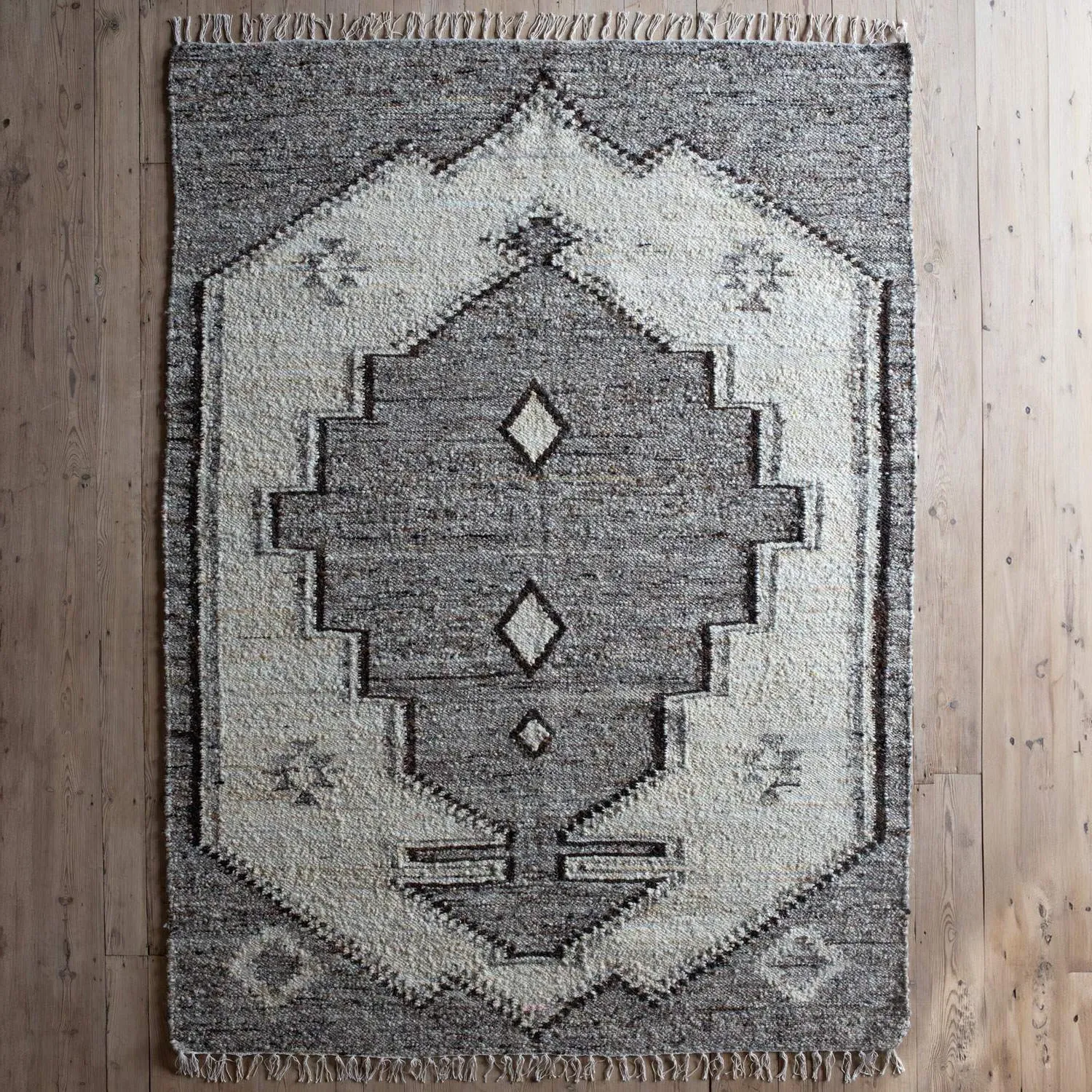 Asher Wool Rug 160 x 230cm - Cotton, Wool image