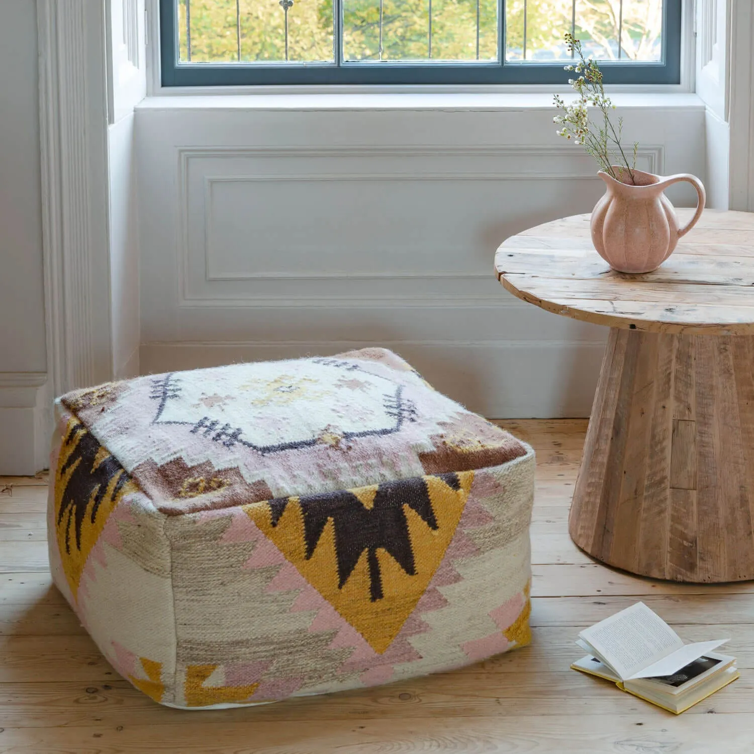 Asmee Pouffe - Wool image