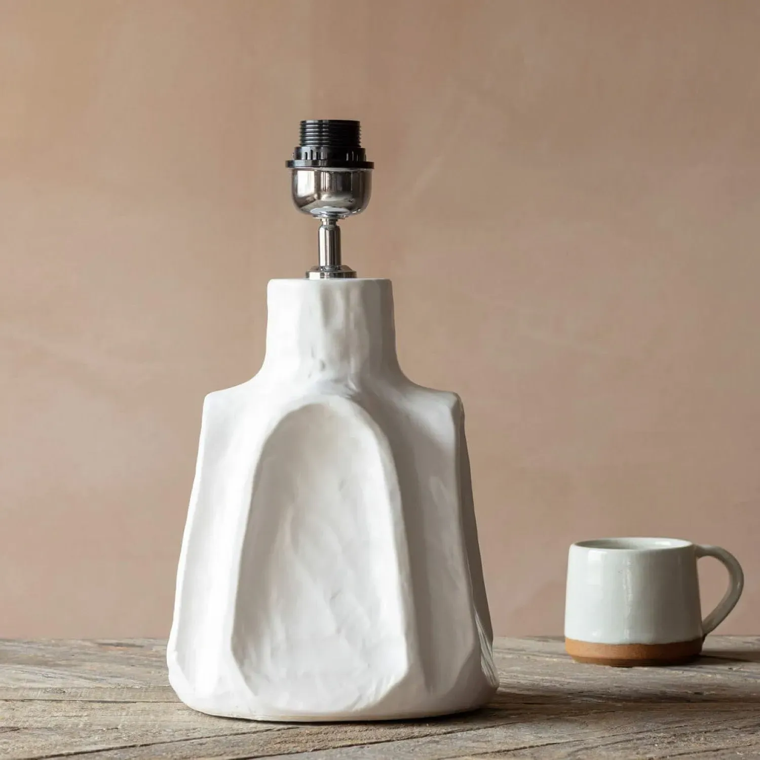 Axl Ceramic Table Lamp - Cream