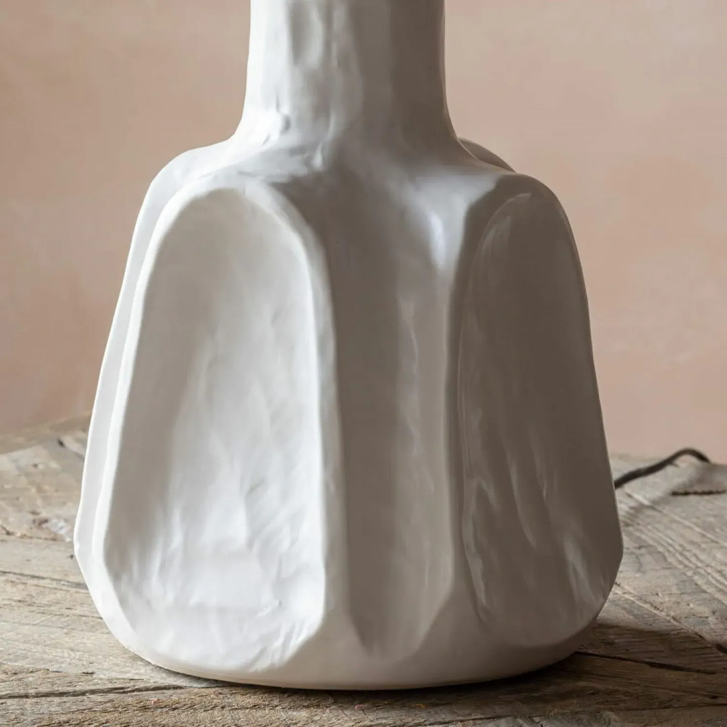 Axl Ceramic Table Lamp - Cream