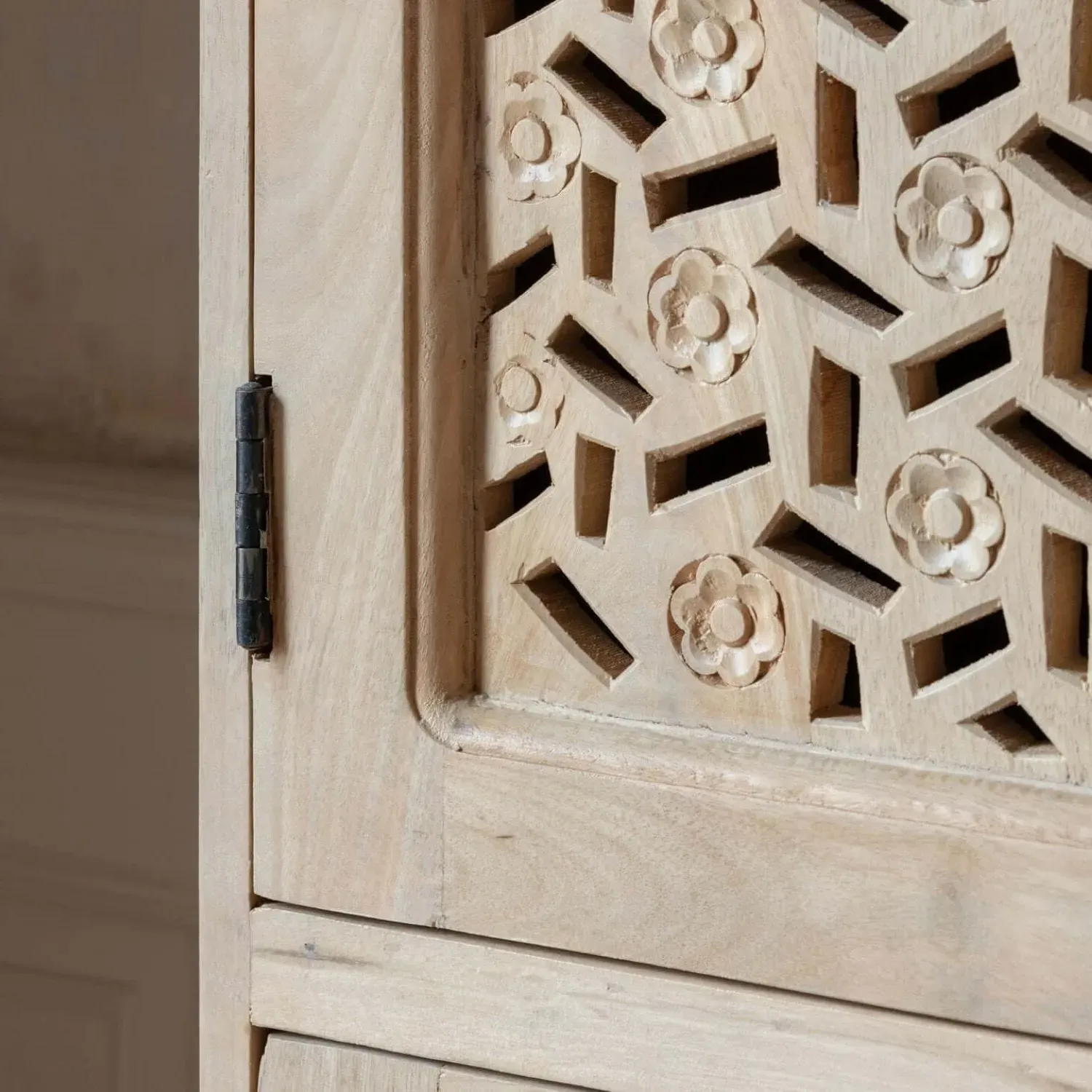 Azalea Four Door Cupboard - Mango Wood