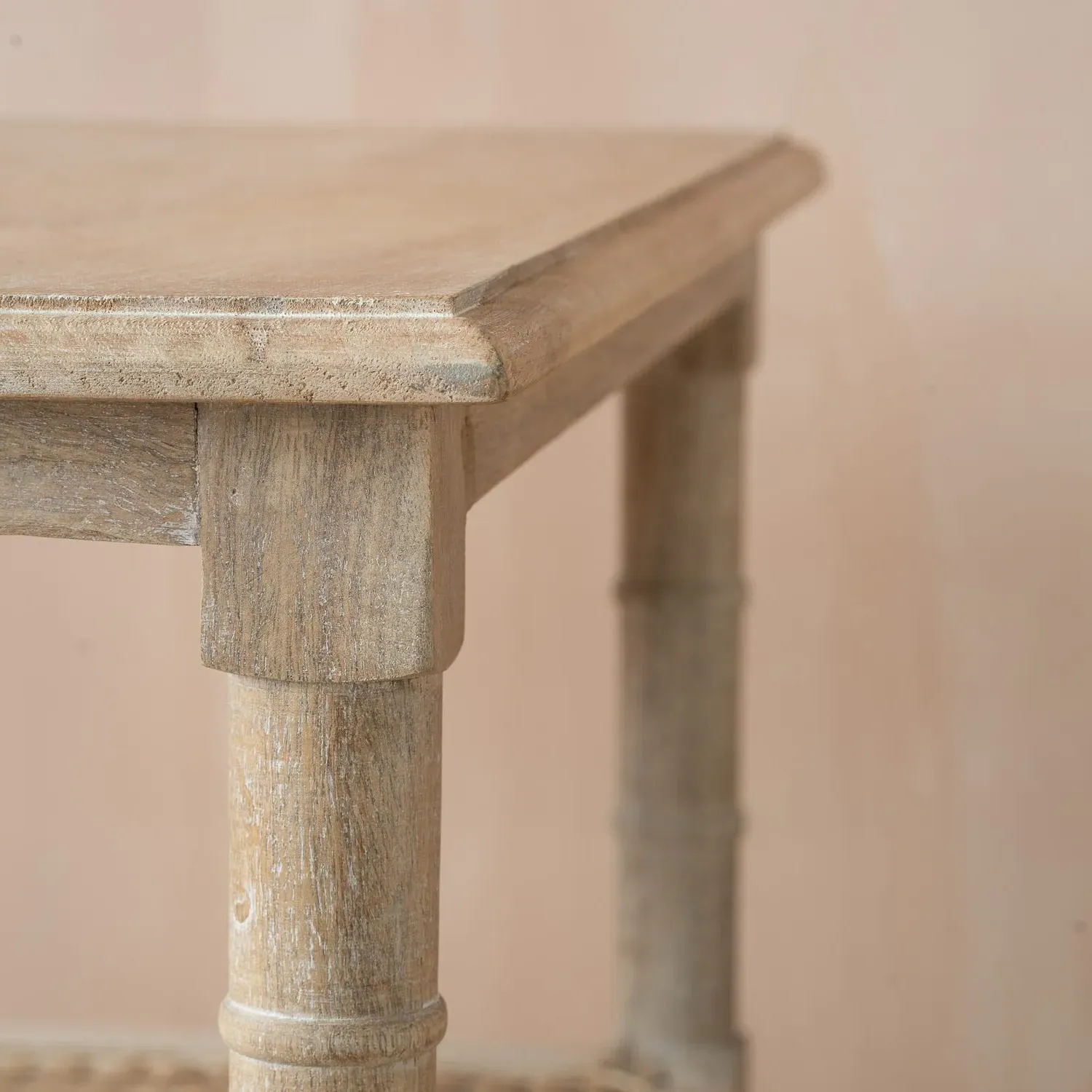 Bamboo Bedside Table - Mango Wood