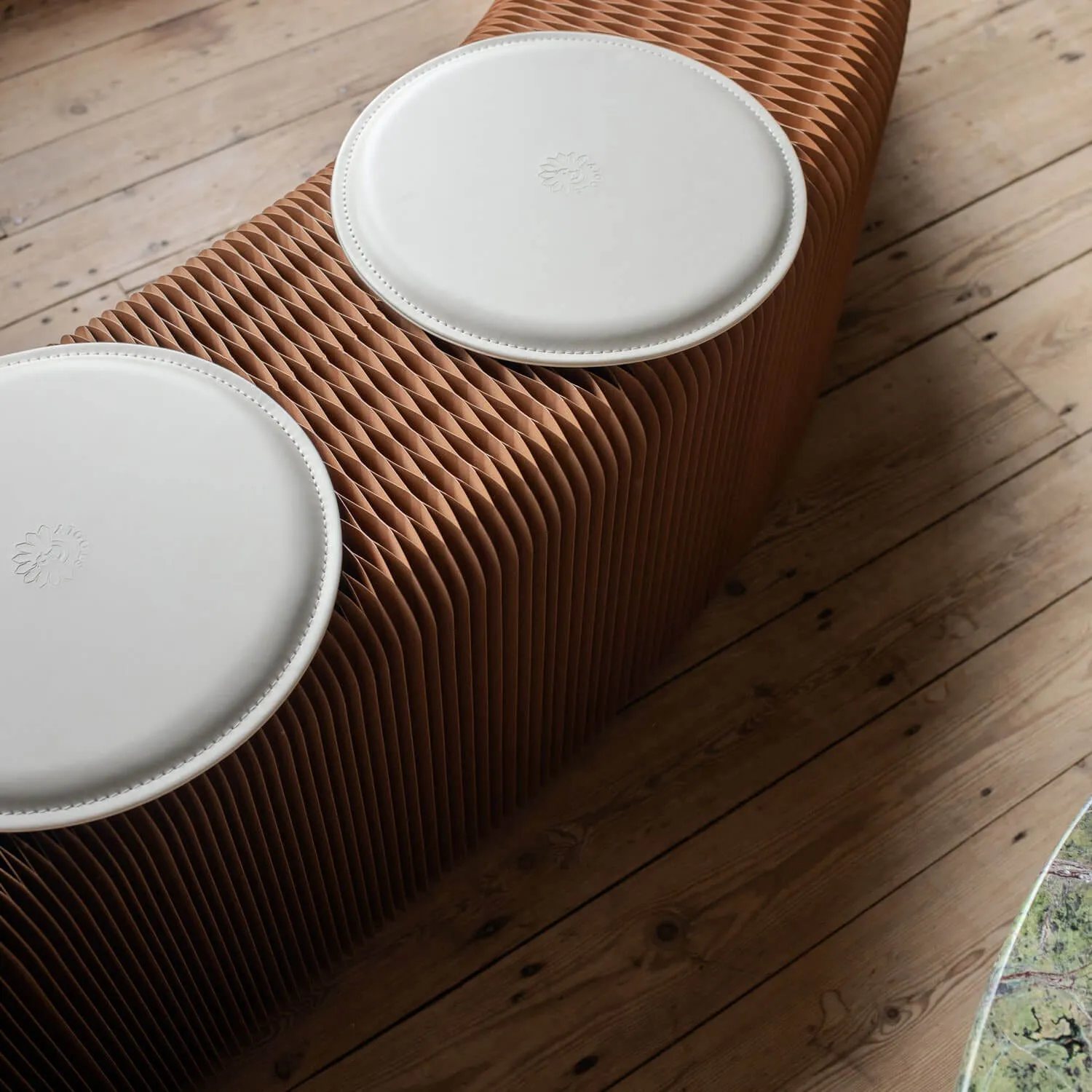 Baxter Extendable Bench with Storage - White