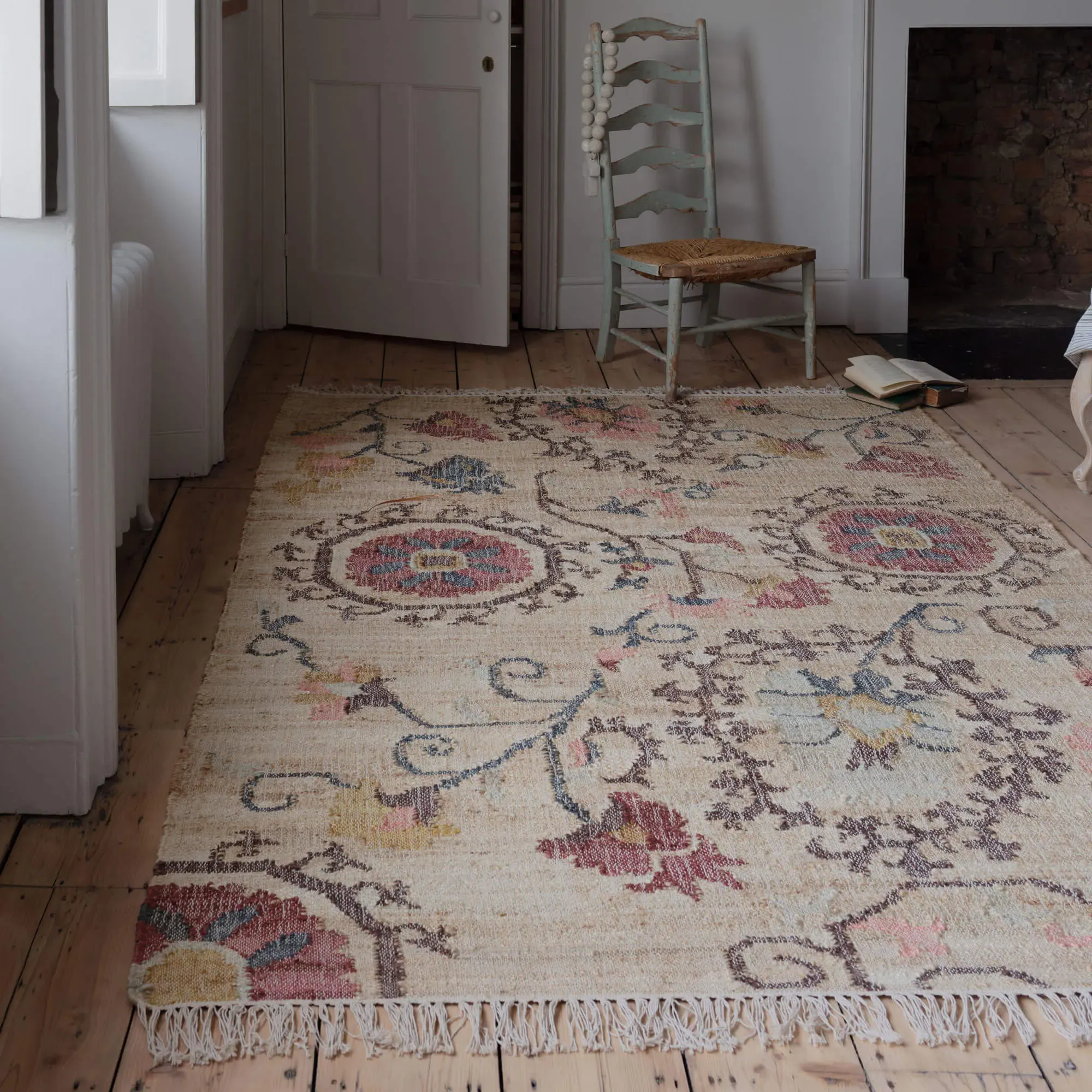 Bayar Kilim Rug - Cotton