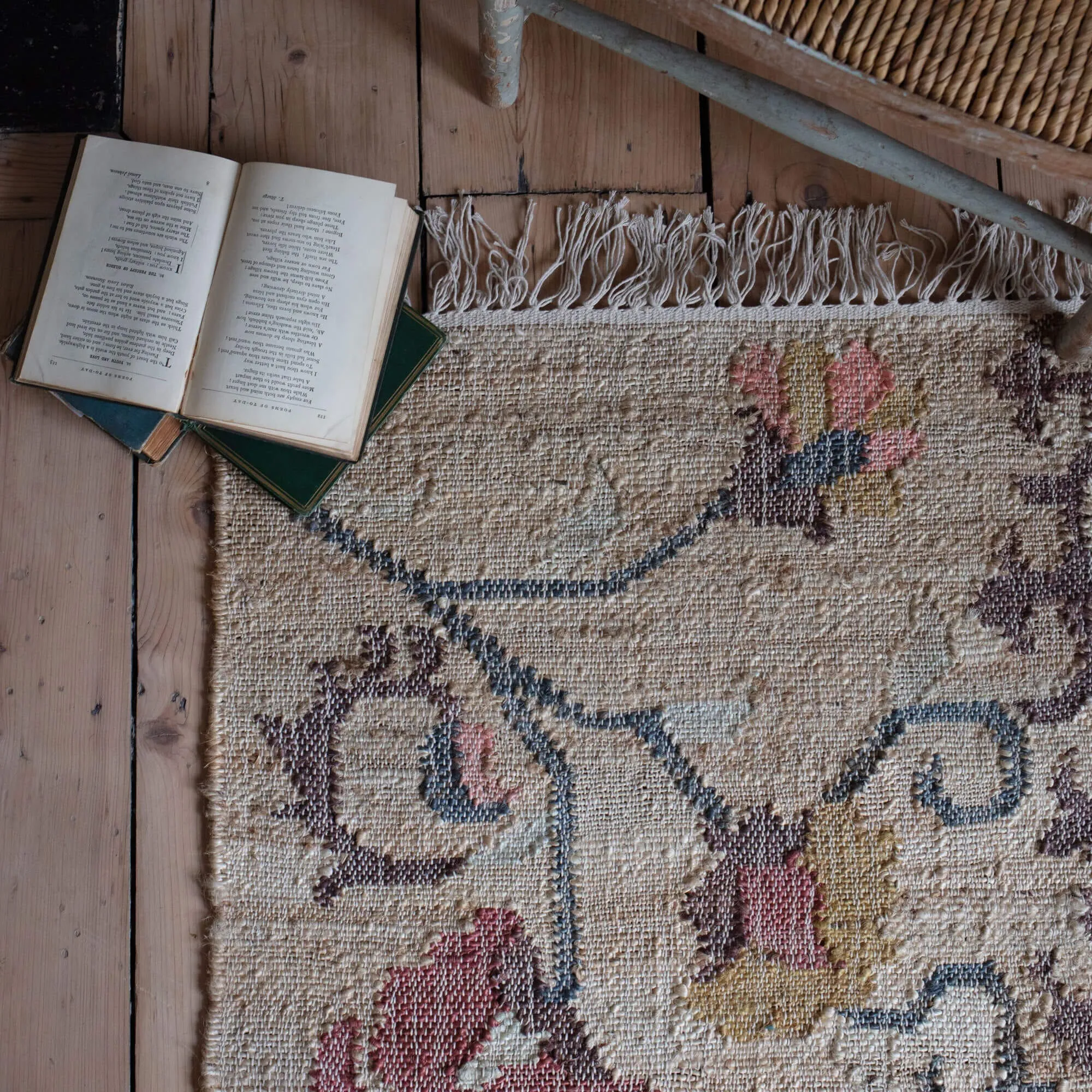 Bayar Kilim Rug - Cotton