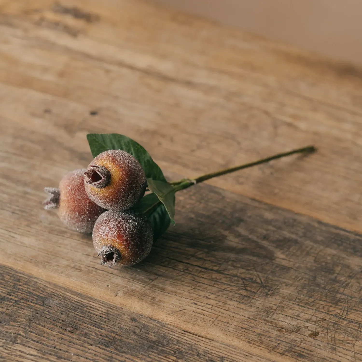 Beaded Berry Pick - Plastic, Wire