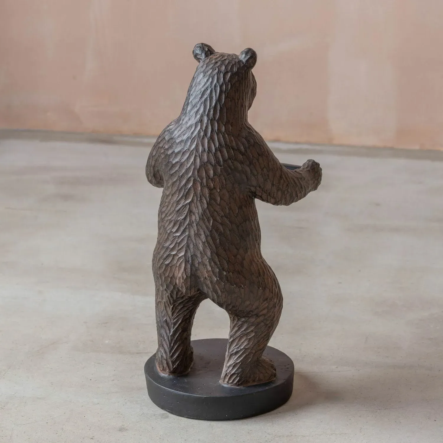 Bear Loo Roll Holder - Resin