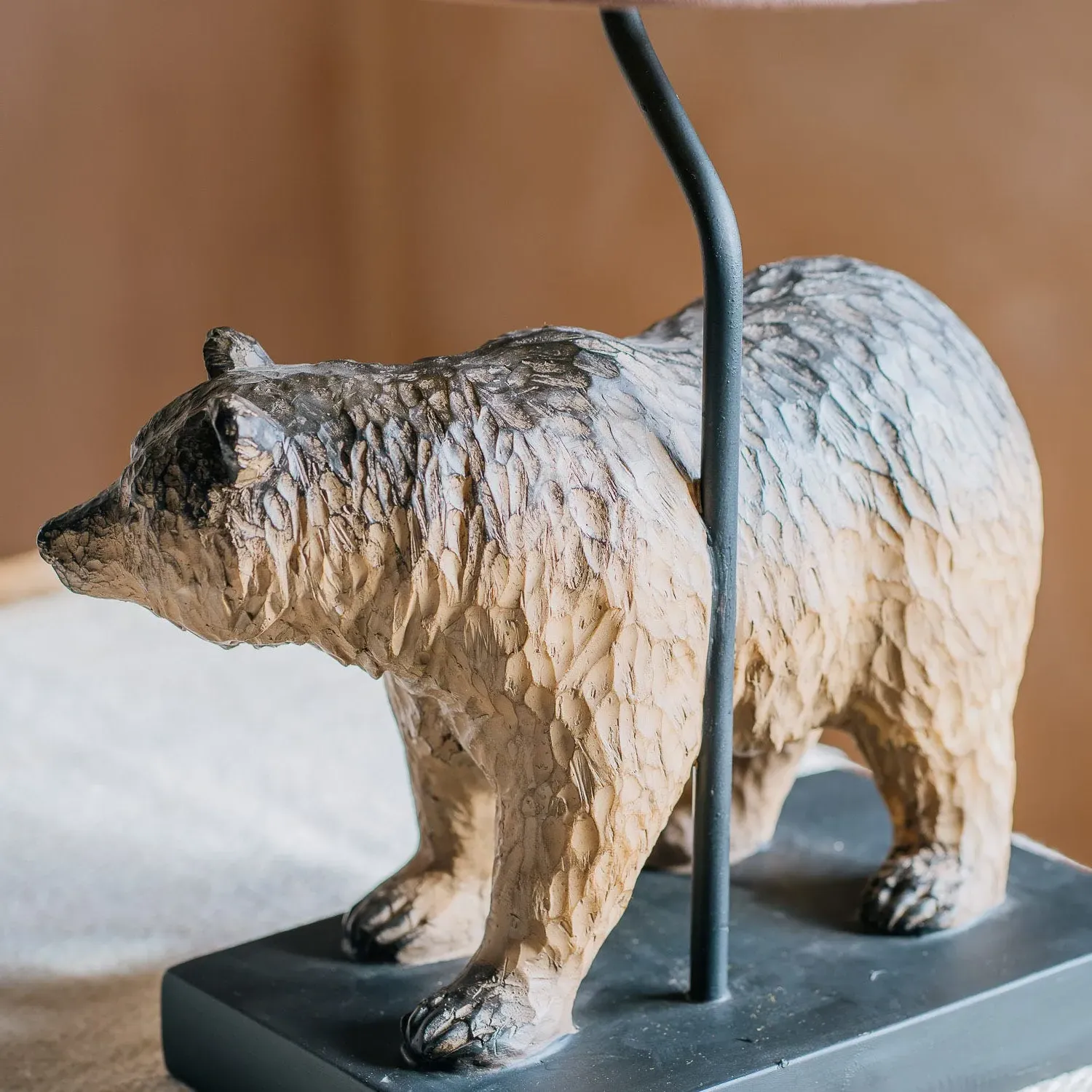 Bear Table Lamp - Brown