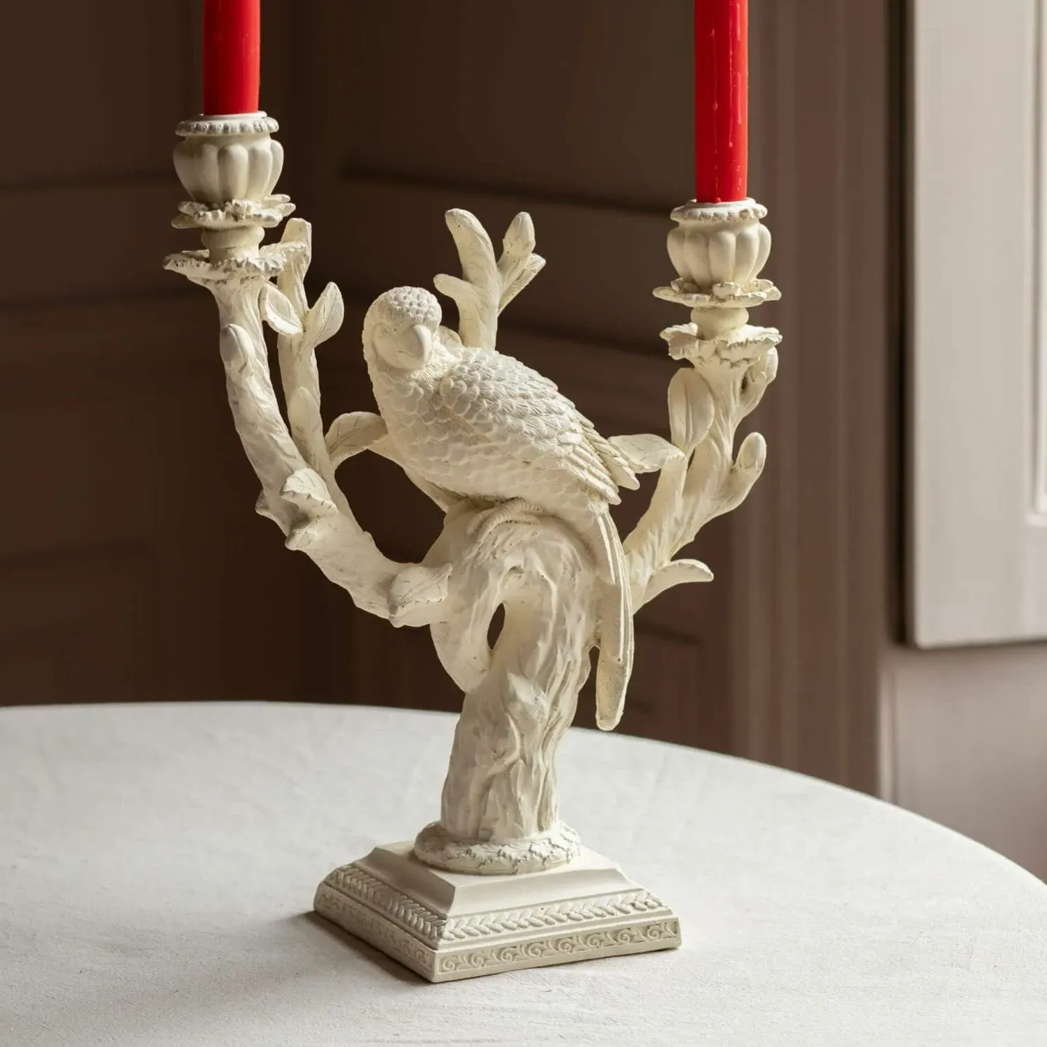 Beatrix Bird Double Candle Holder
