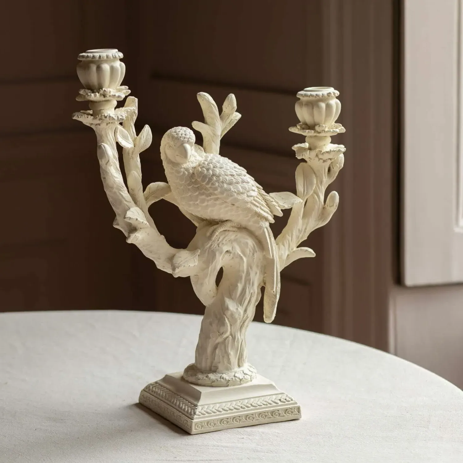 Beatrix Bird Double Candle Holder