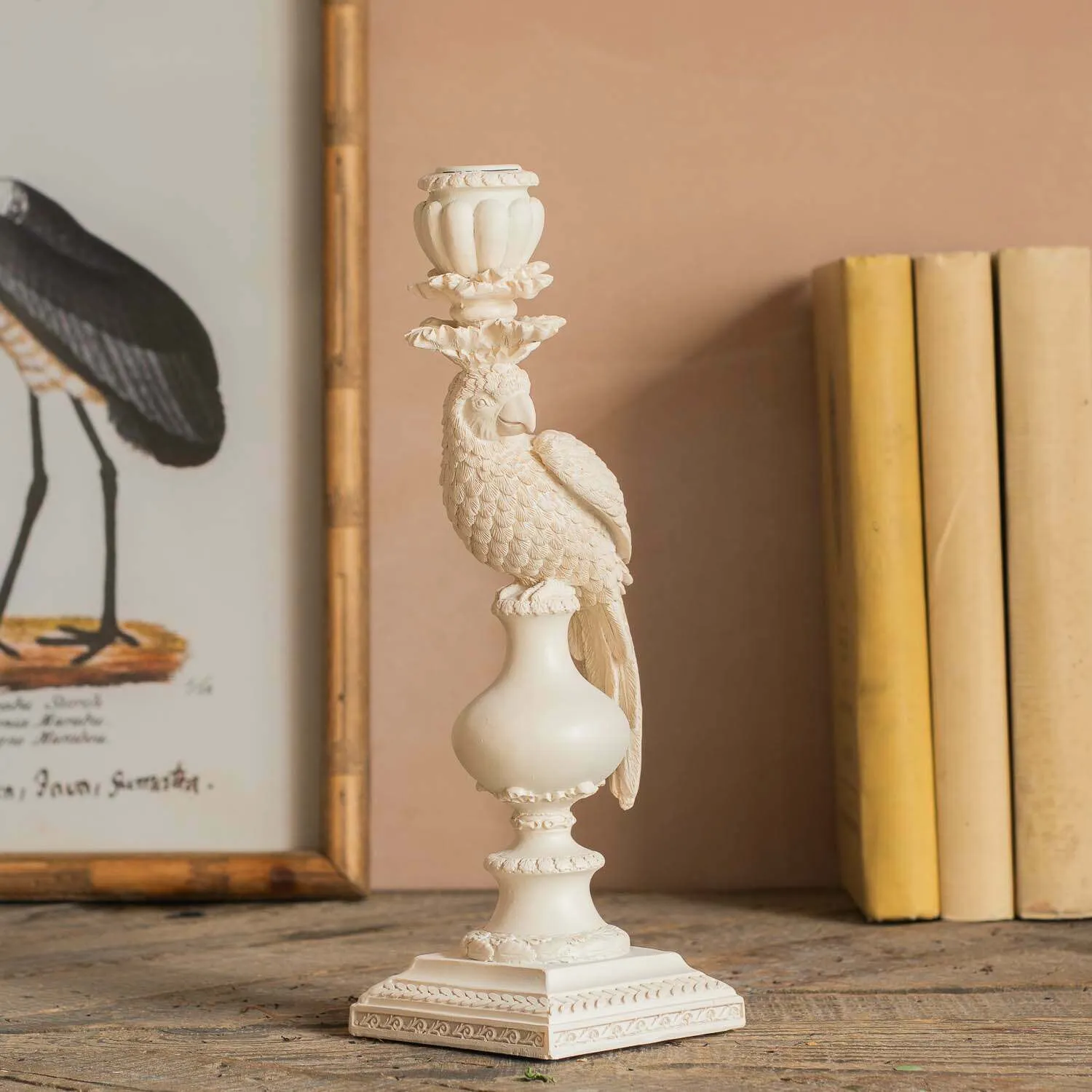 Beatrix Bird Single Candle Holder