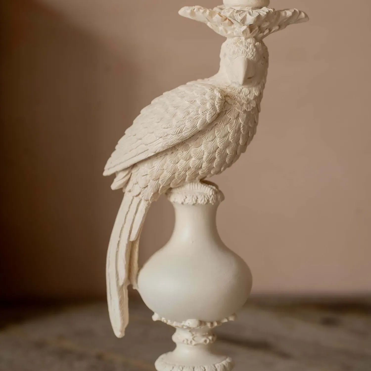 Beatrix Bird Single Candle Holder