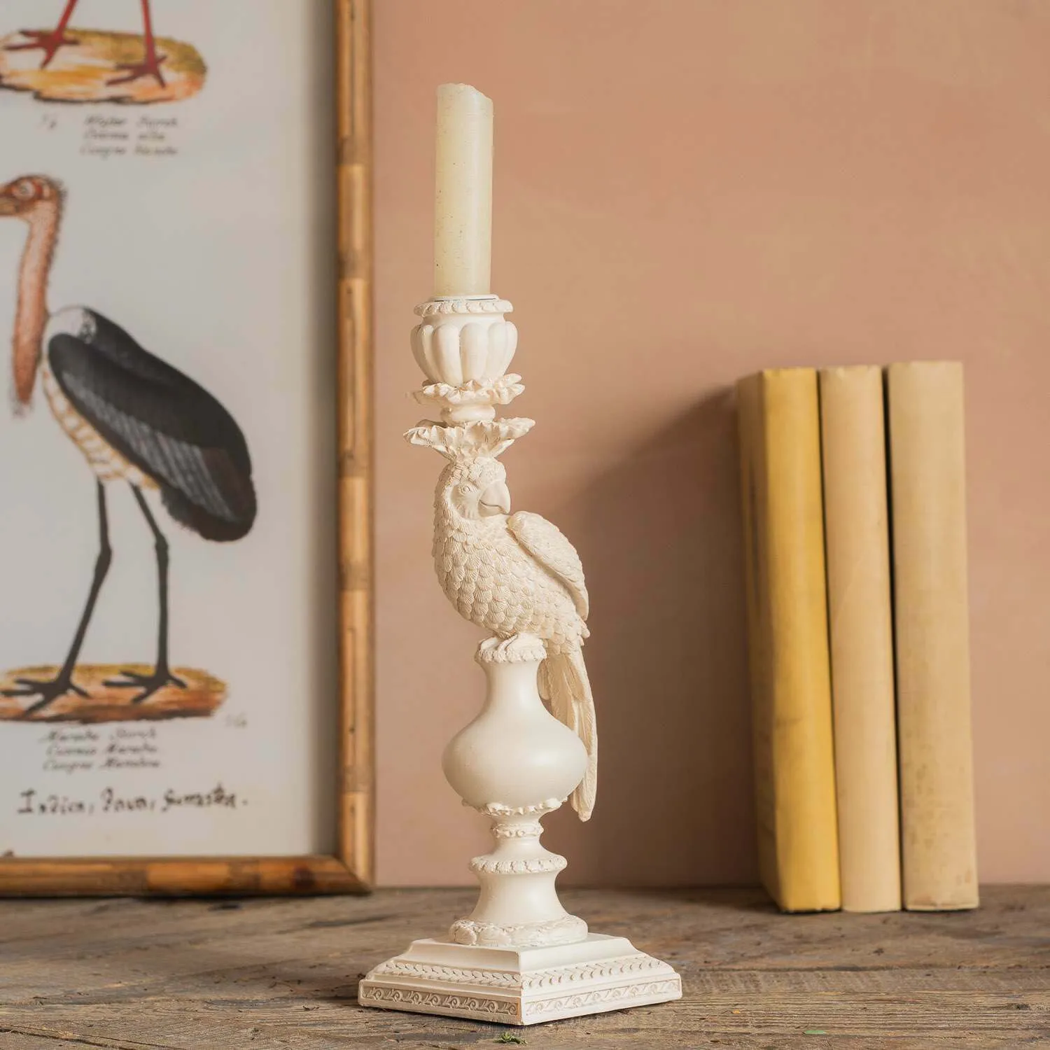 Beatrix Bird Single Candle Holder