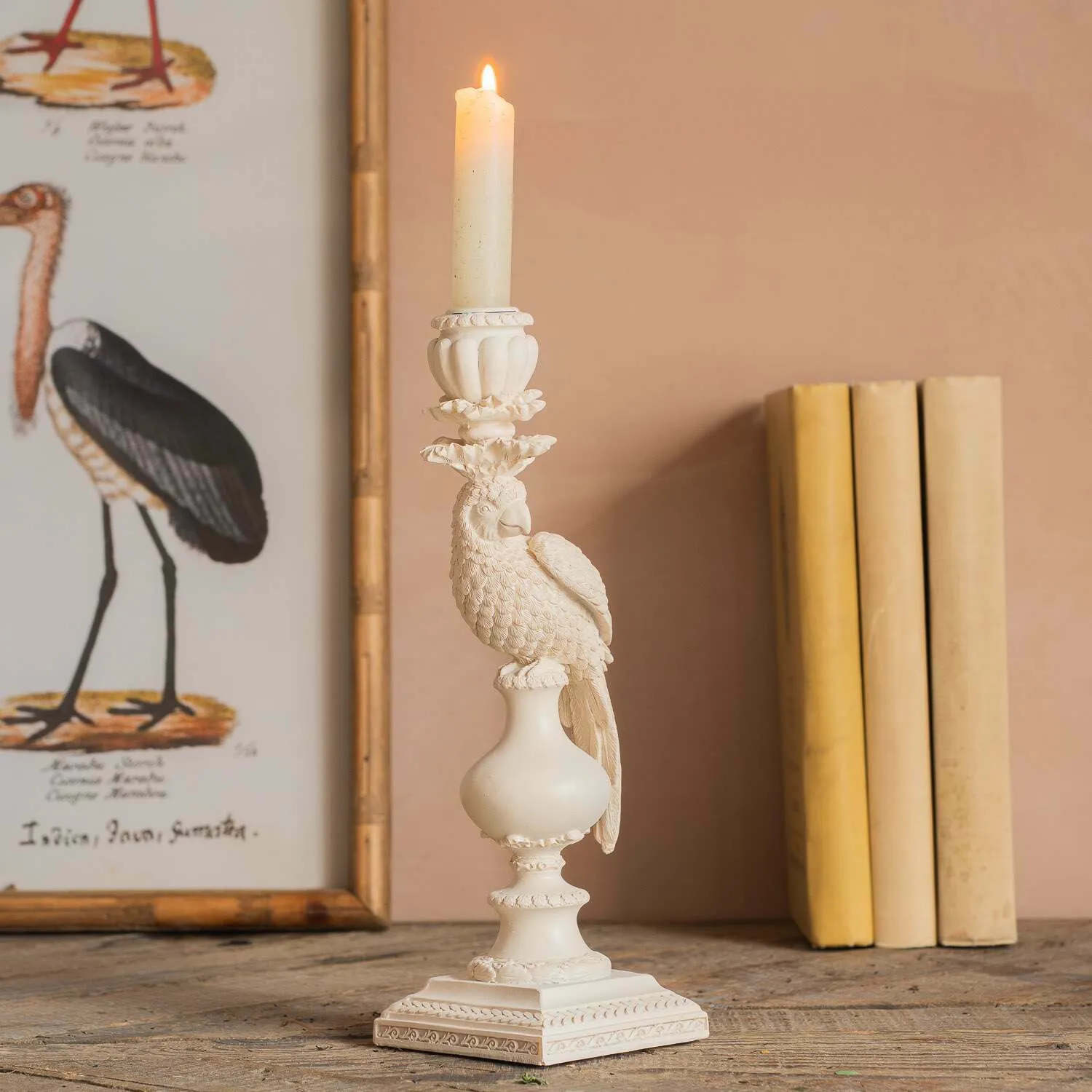 Beatrix Bird Single Candle Holder image