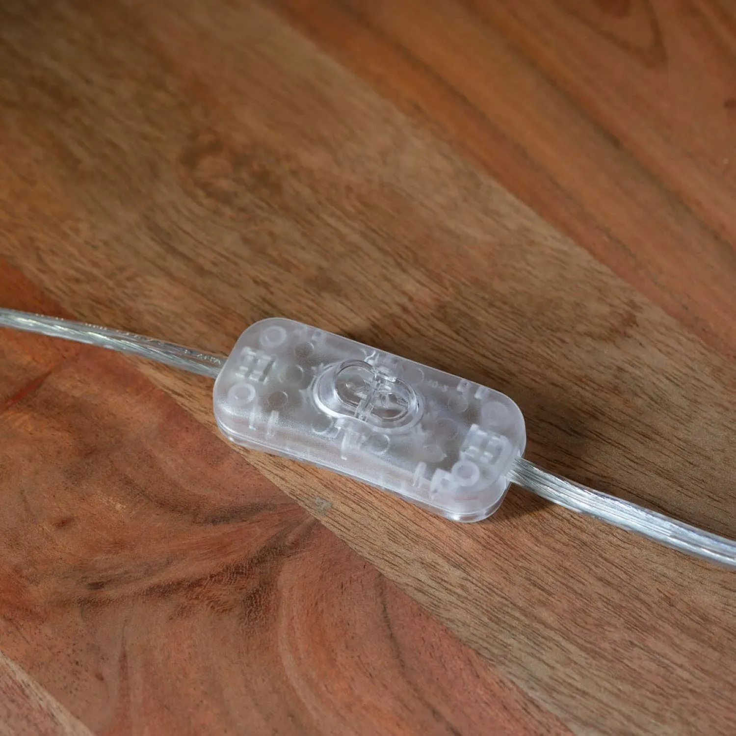 Black Floral Tapestry Table Lamp - Black