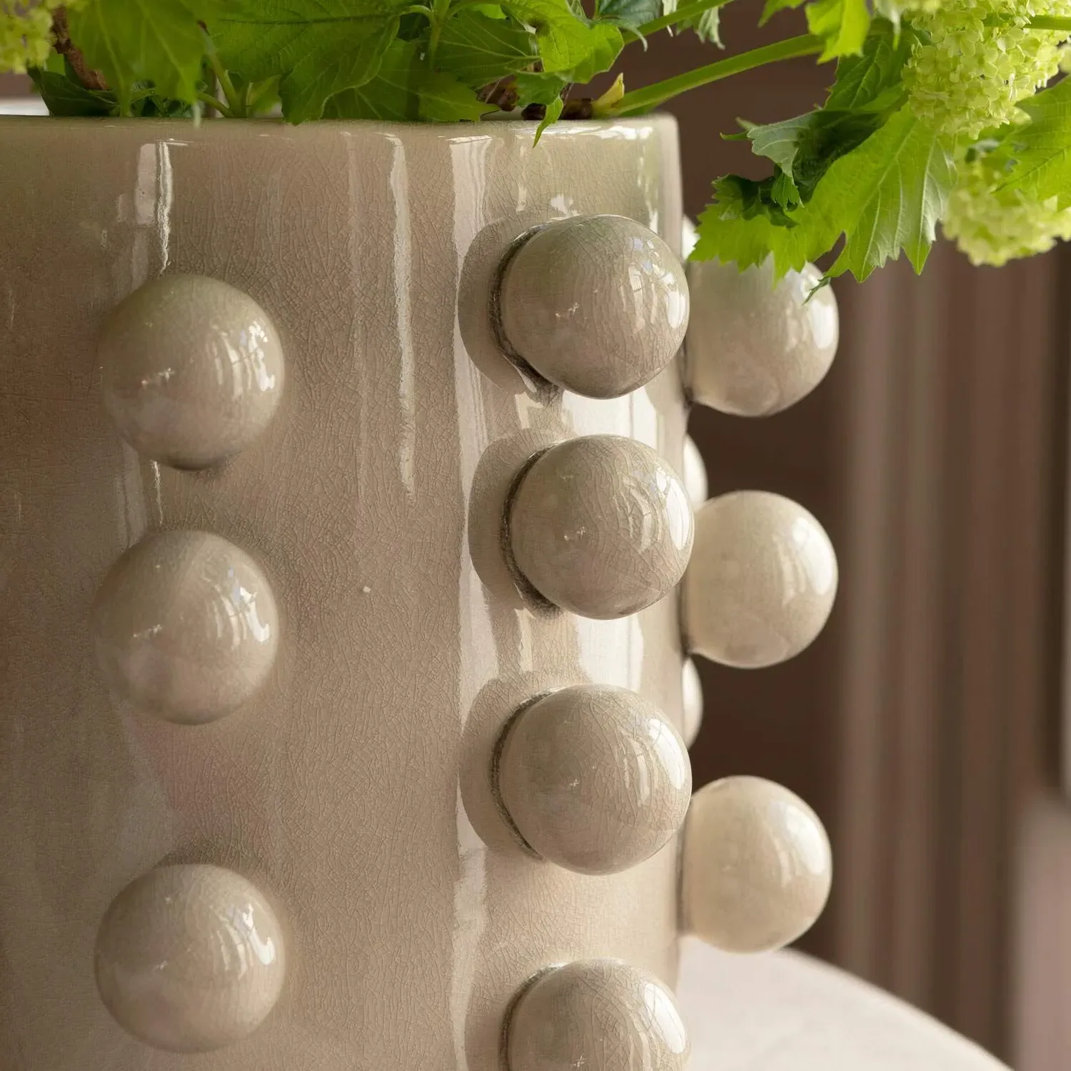 Bobble Vase - Cream, Stoneware