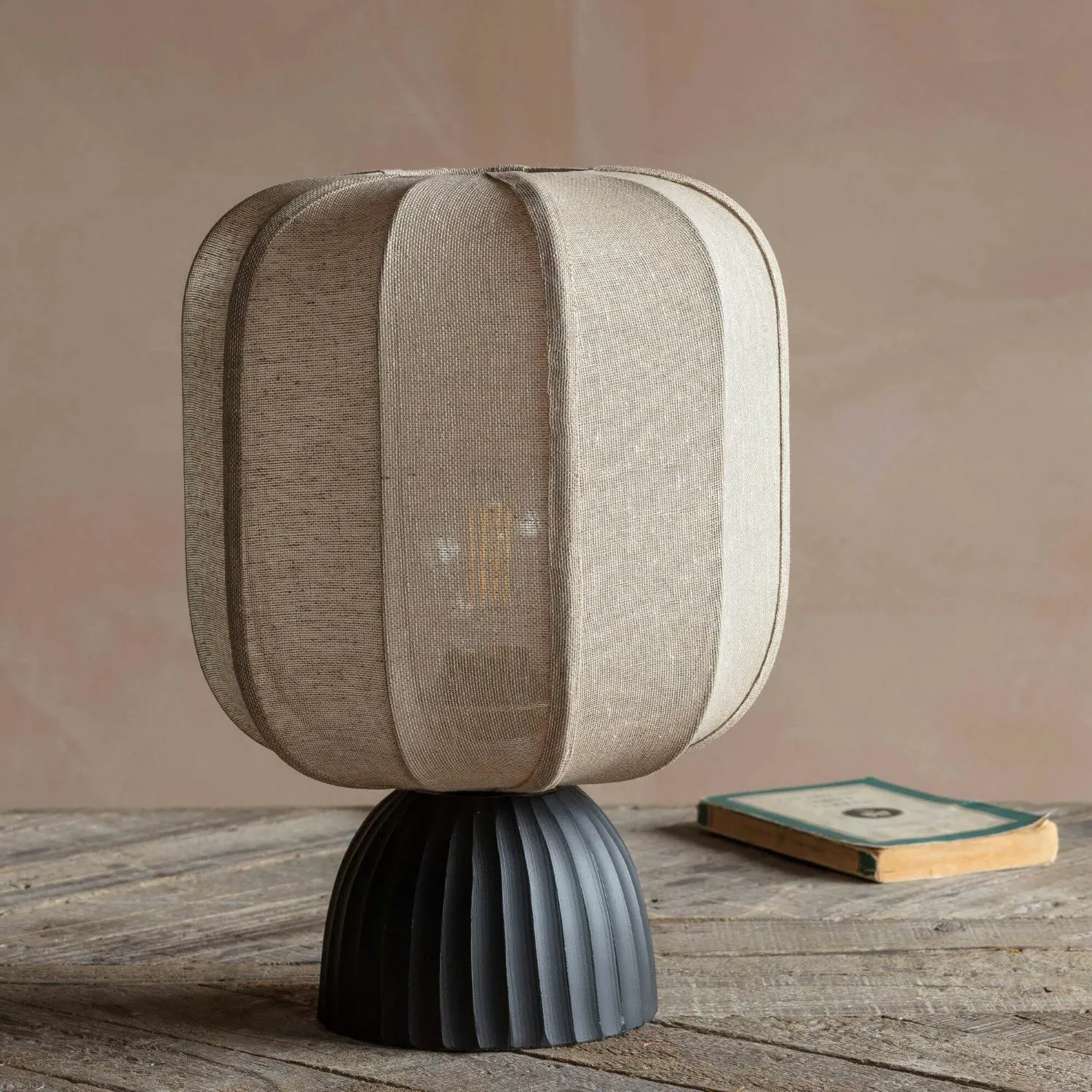 Bodhi Table Lamp with Shade - Black