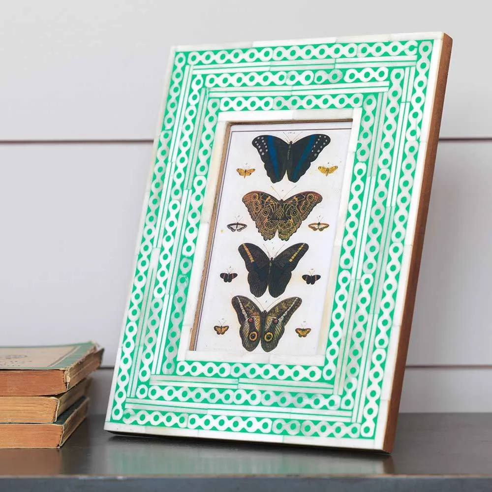 Bone Photo Frame - Sea Green image