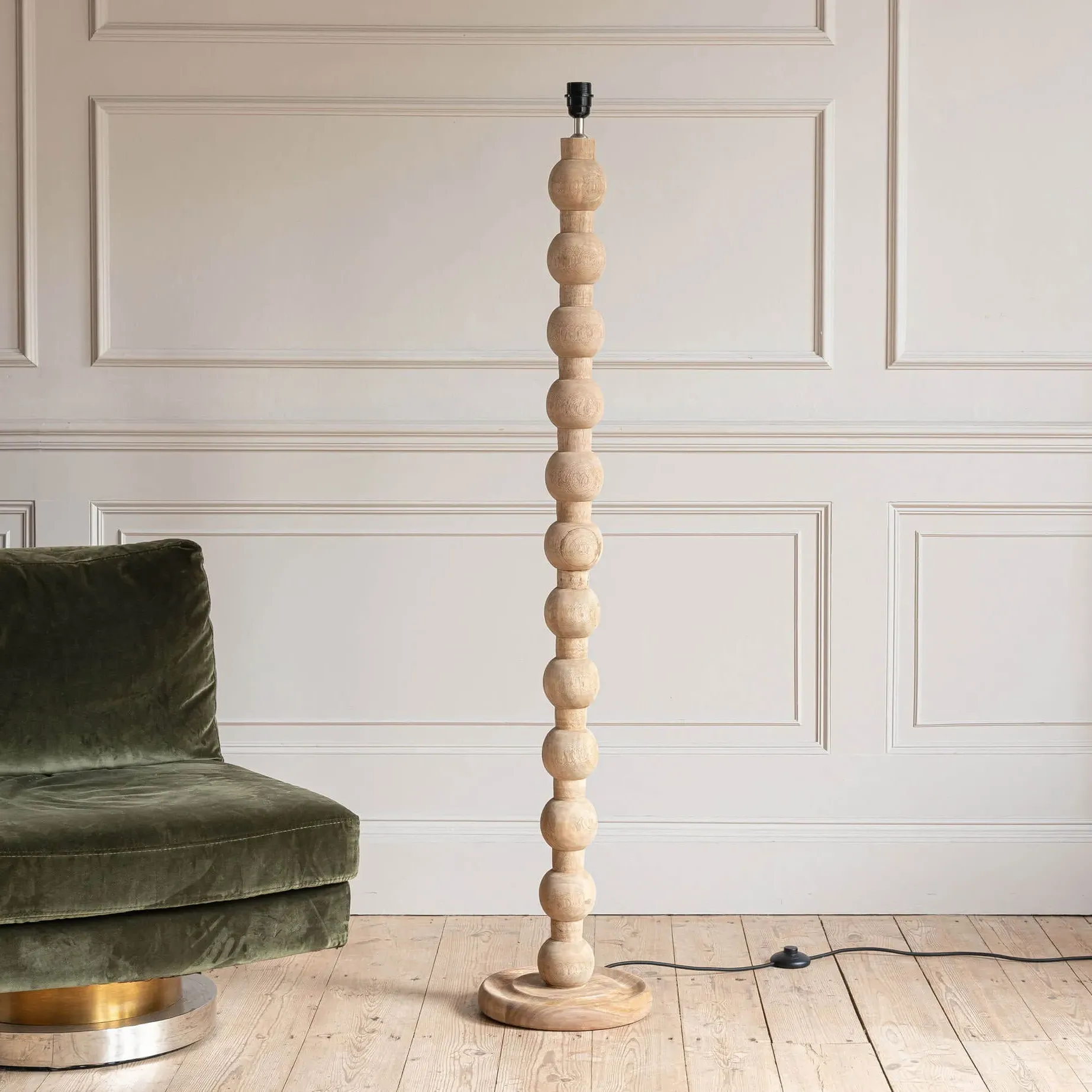 Bonnie Floor Lamp - Mango Wood