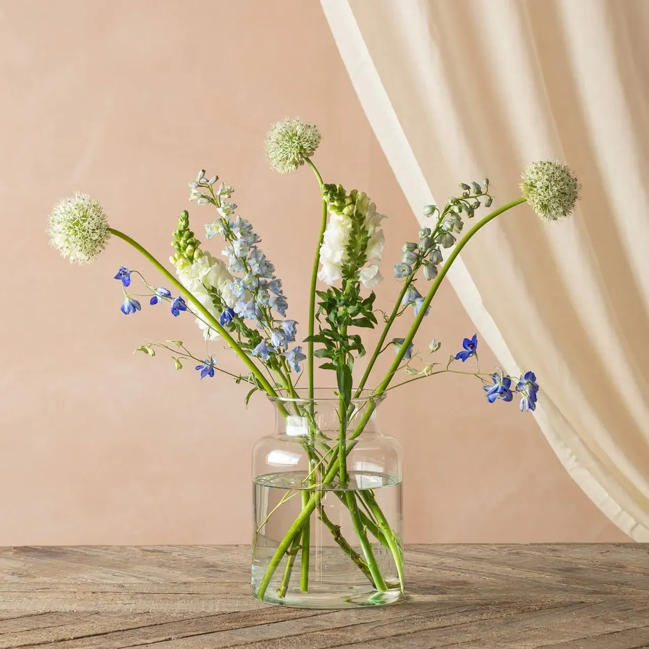 Broadwell Medium Glass Vase - Clear