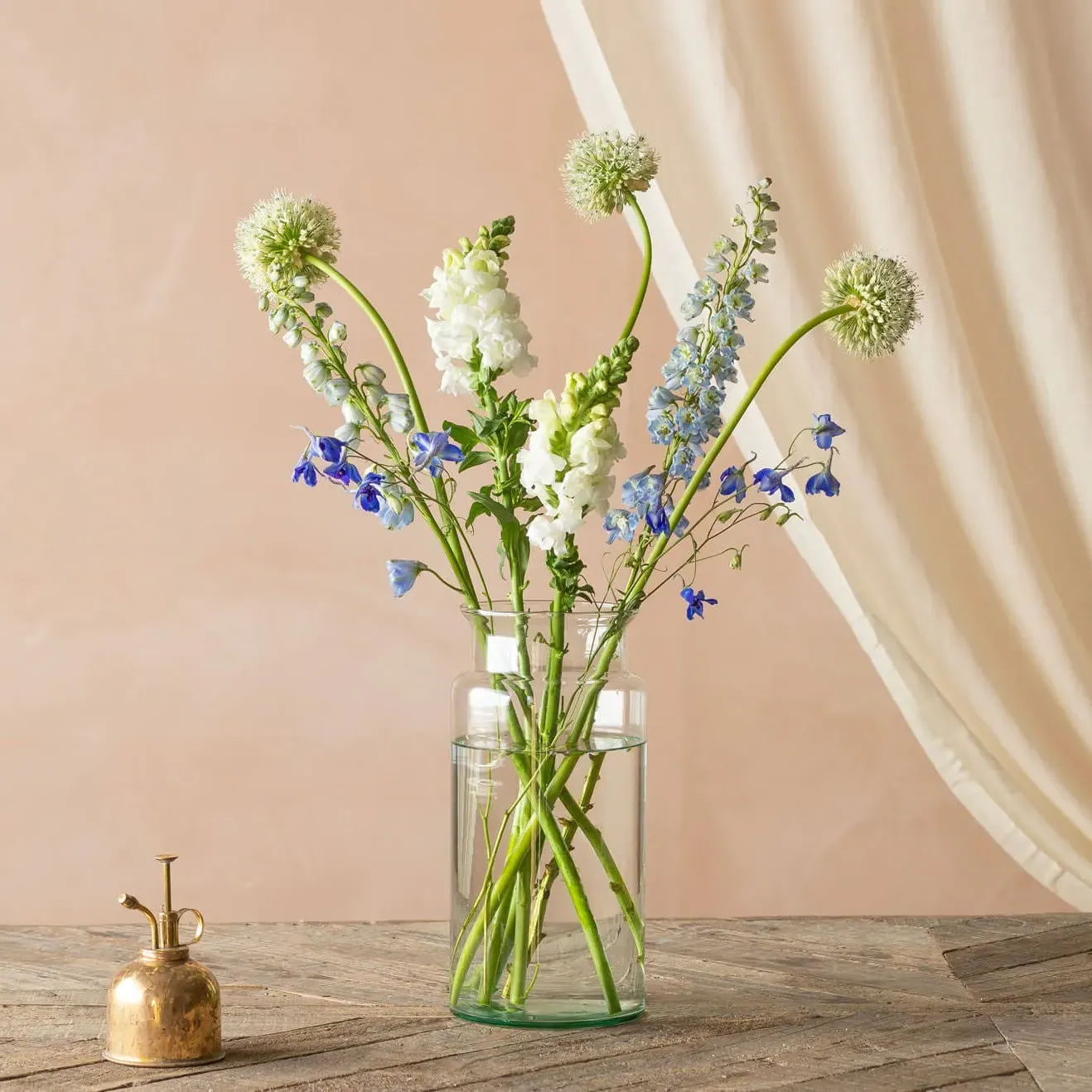 Broadwell Medium Glass Vase - Clear