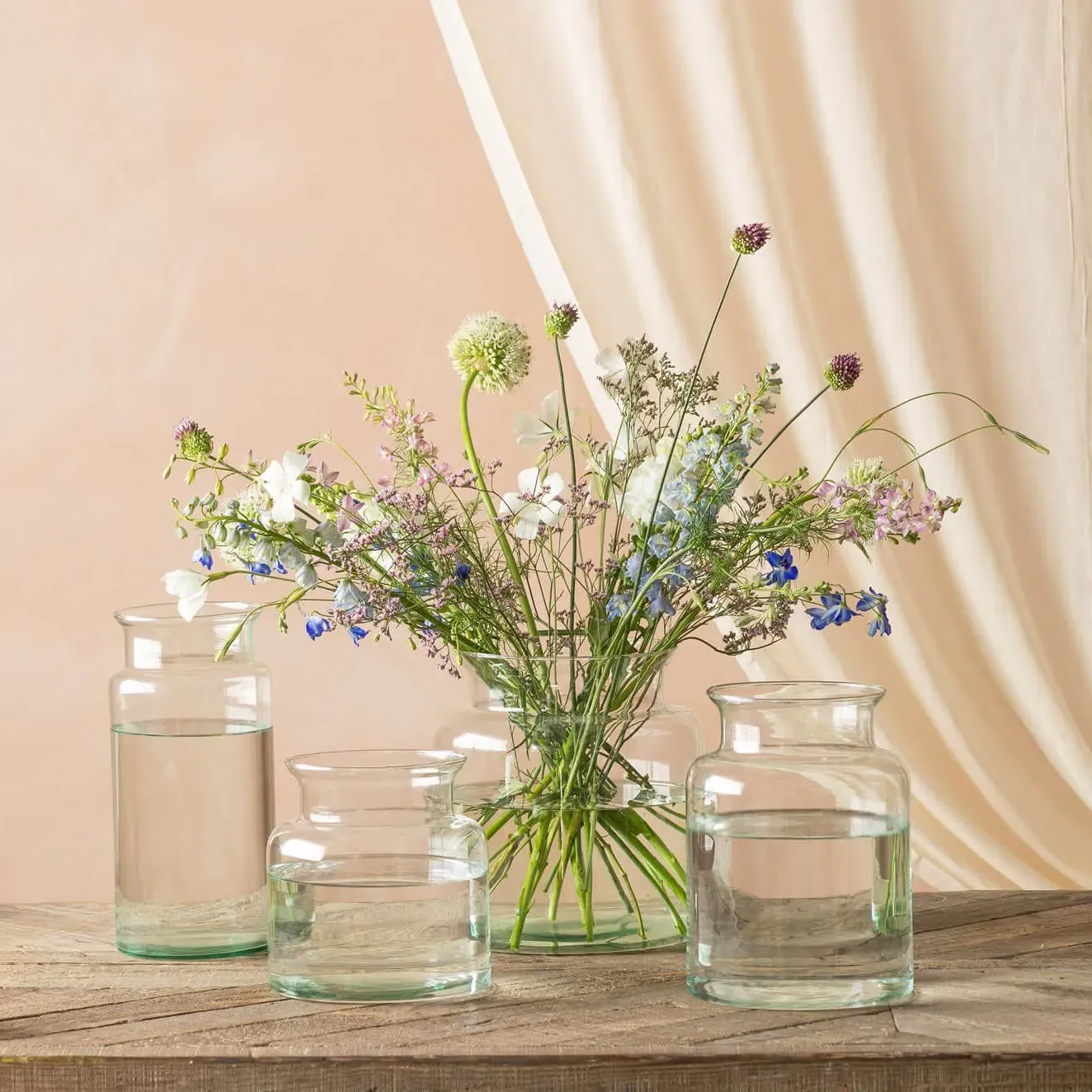 Broadwell Small Glass Vase - Clear image