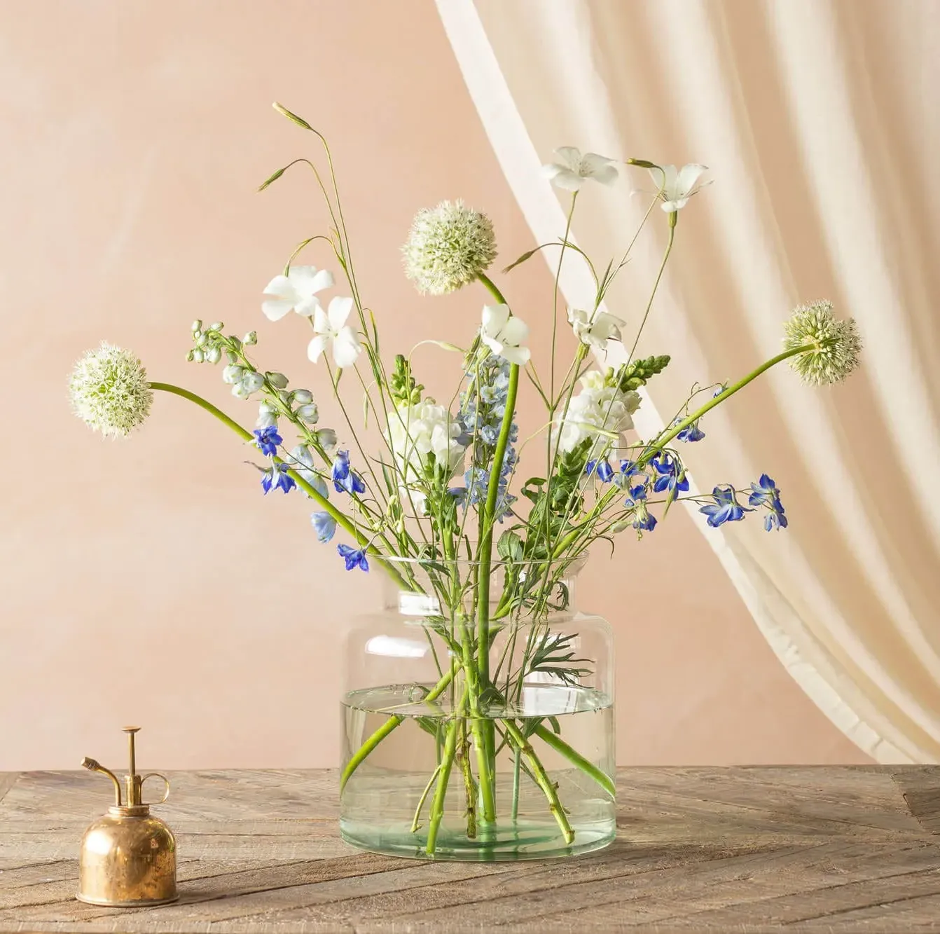 Broadwell Tall Glass Vase - Clear