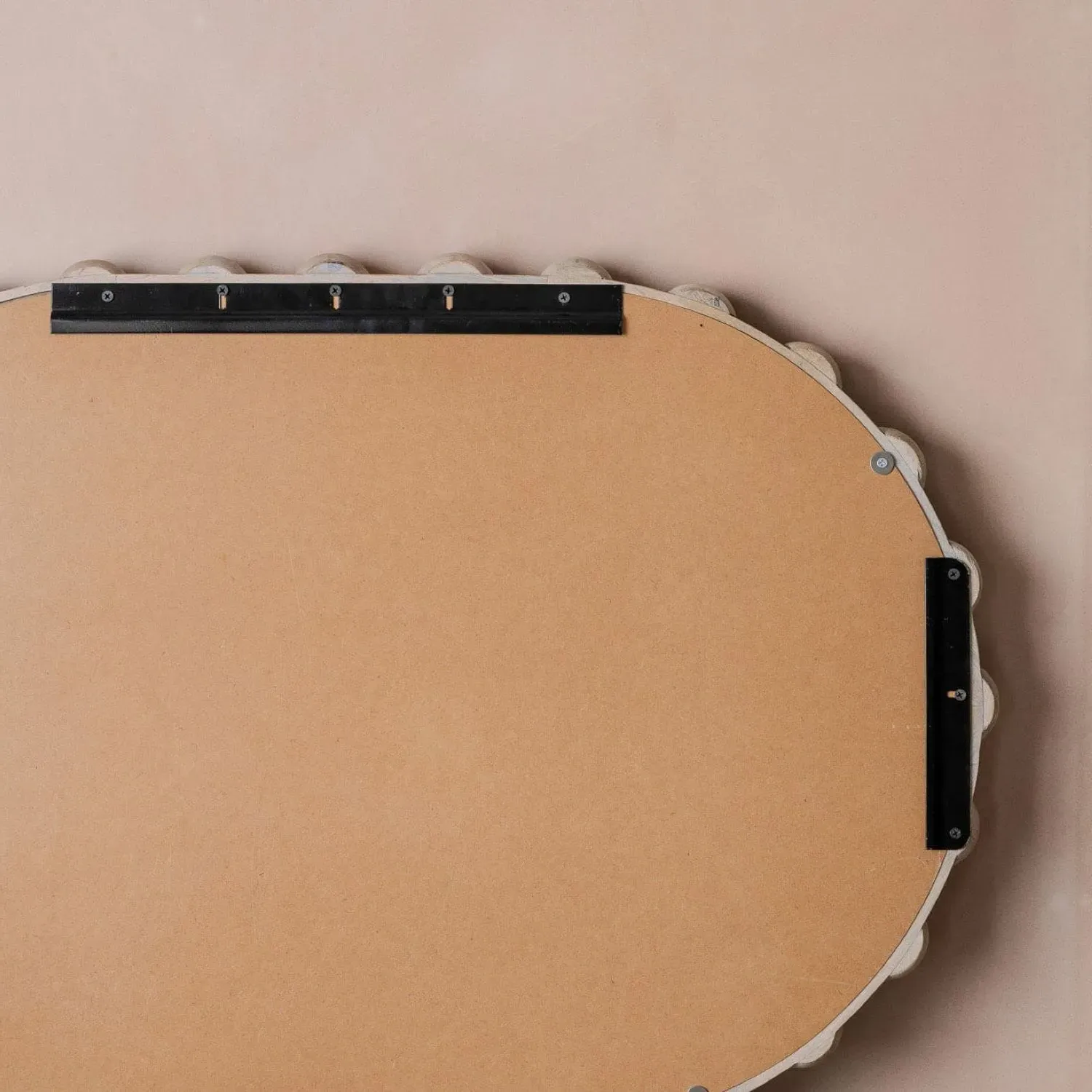 Brooklyn Oval Mirror - Natural, Mango Wood