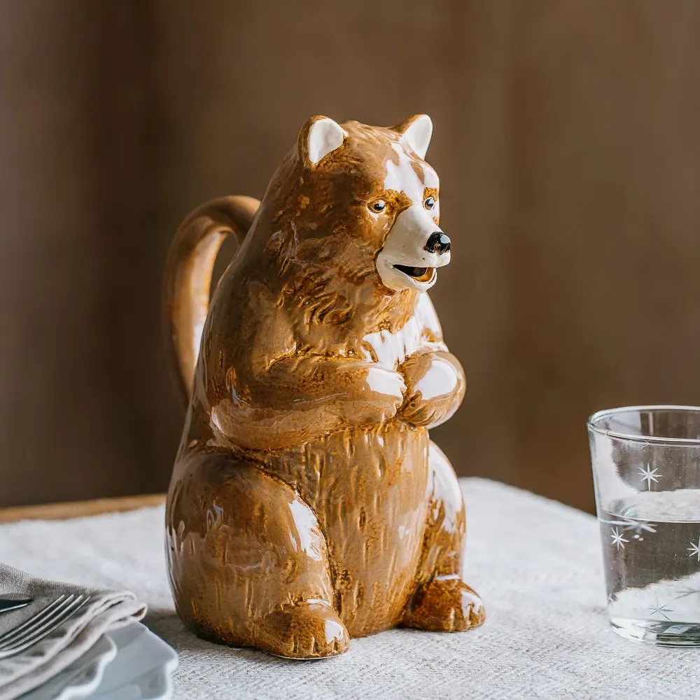 Bruno the Bear Jug - Ceramic