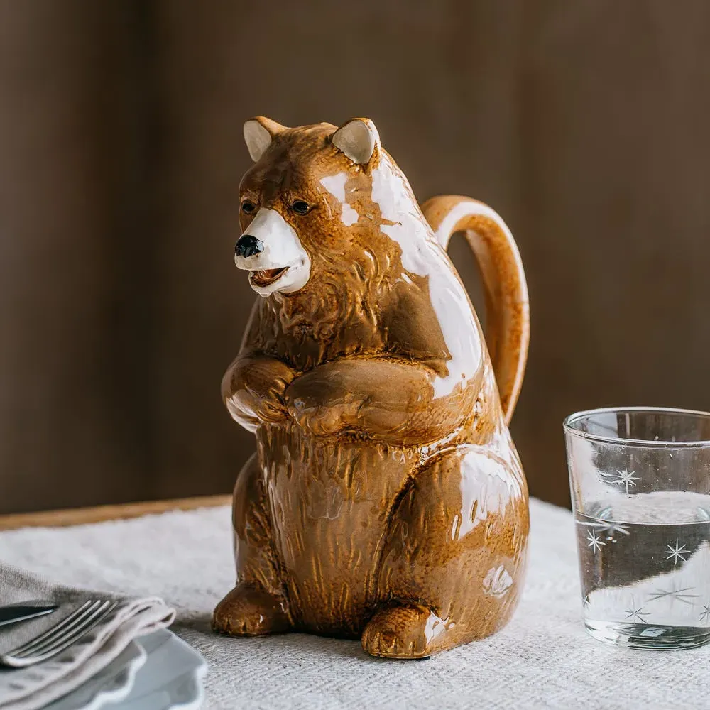 Bruno the Bear Jug - Ceramic