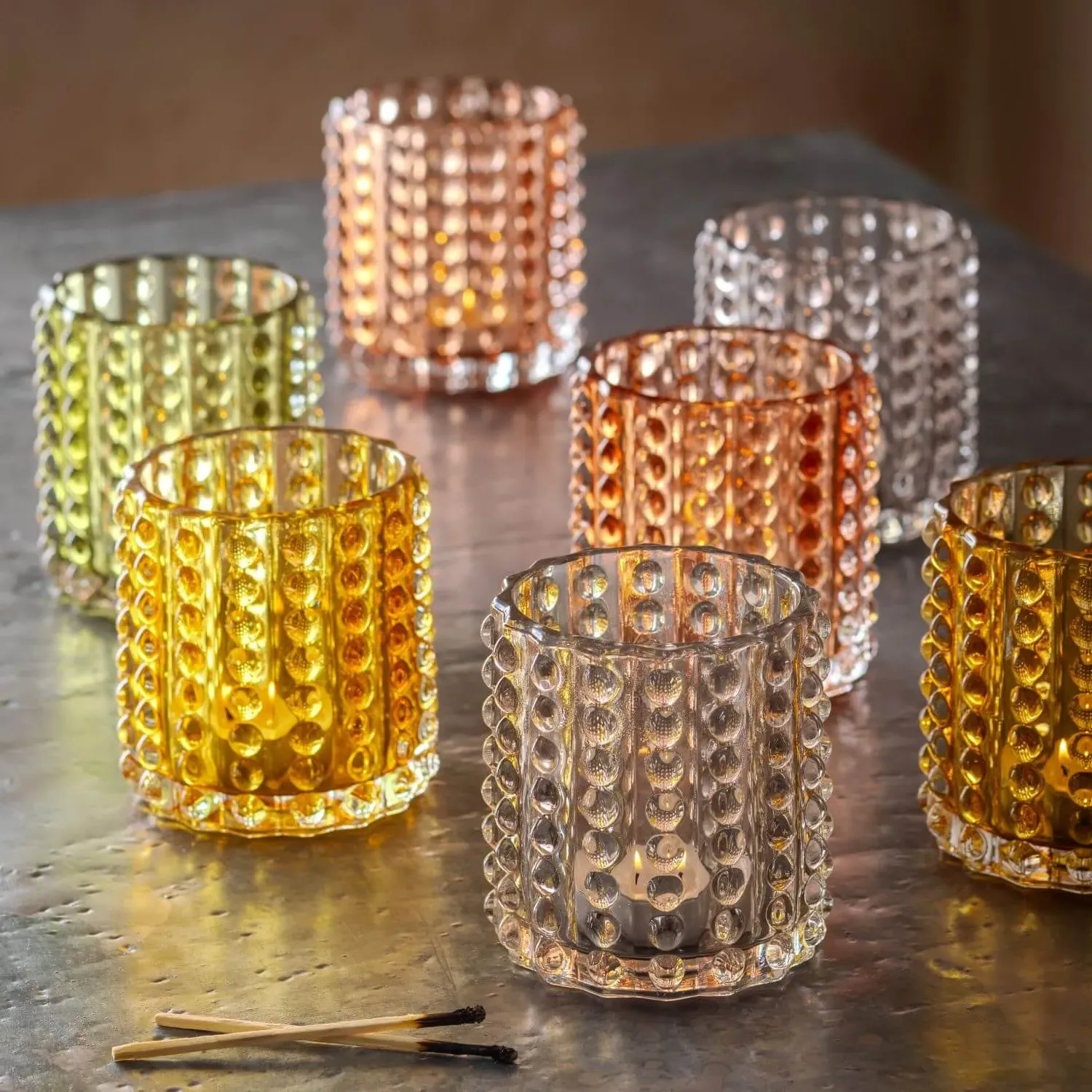 Bubble Tealight Holder - Cream image