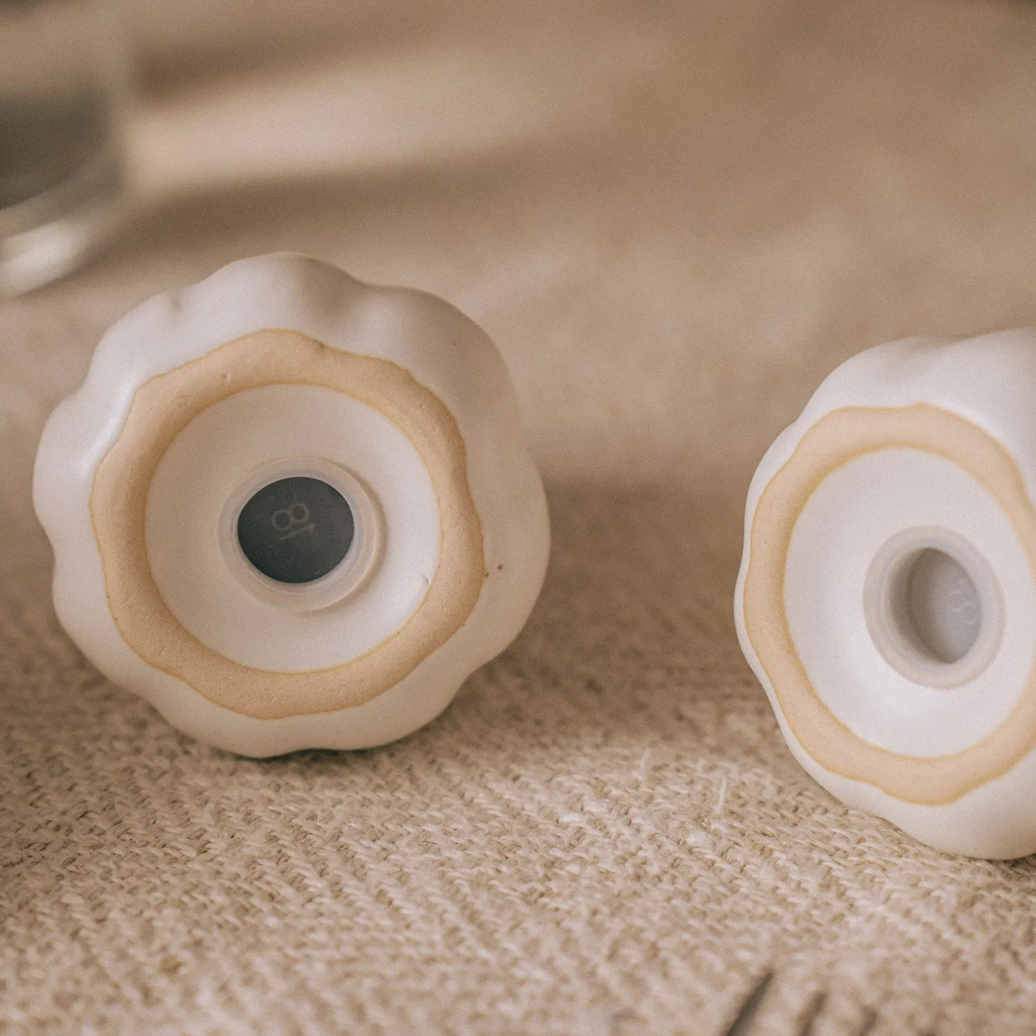 Butternut Squash Salt & Pepper Shakers - White