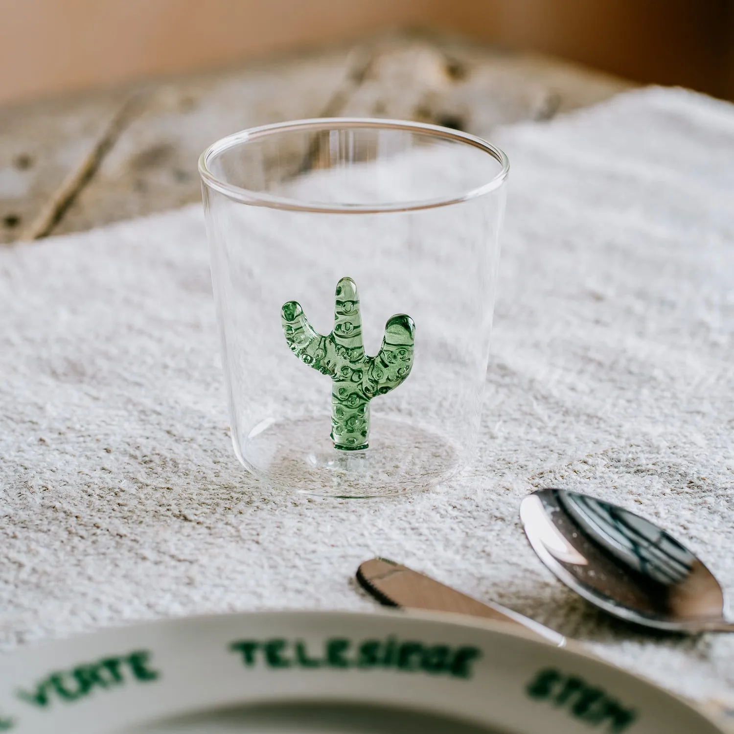 Cactus Water Glass image