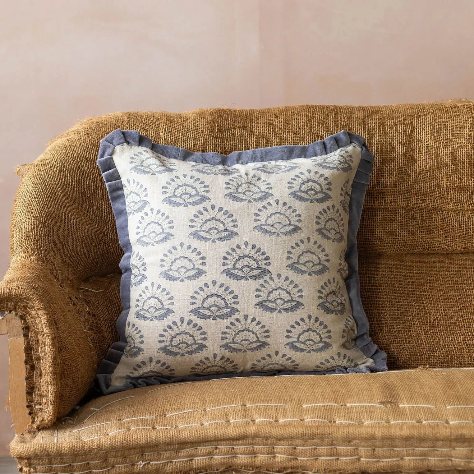 Calantha Square Cushion - Cotton