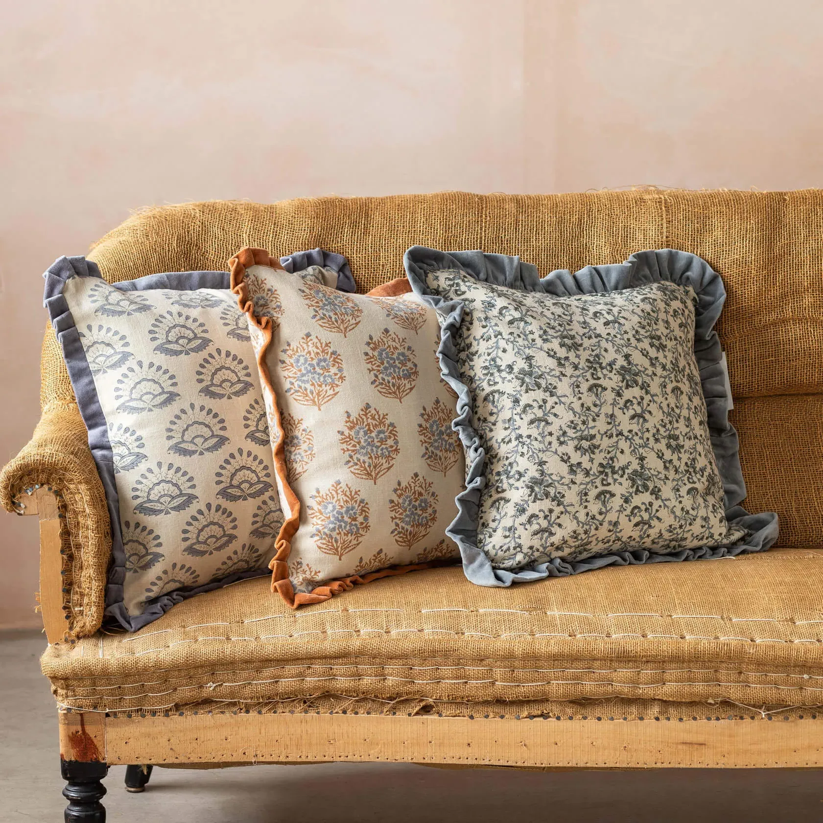 Calantha Square Cushion - Cotton