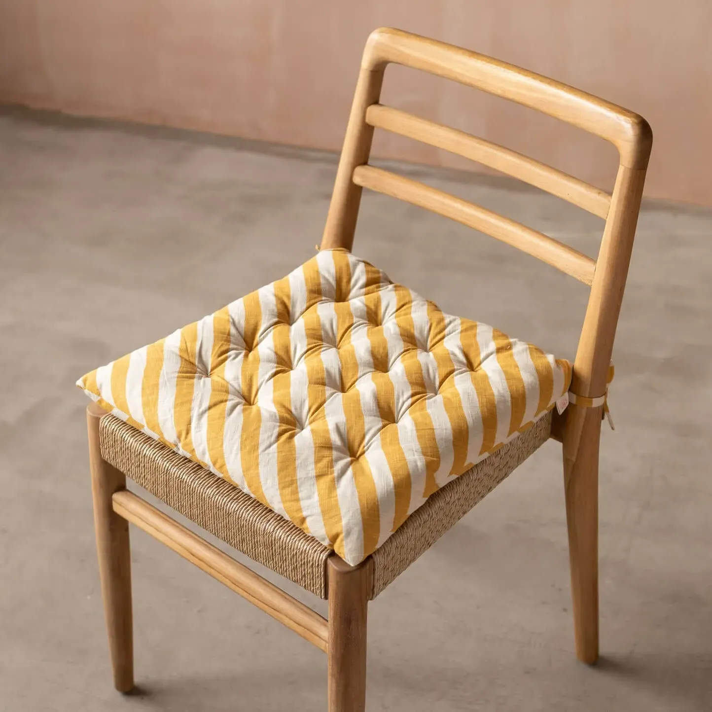 Candy Stripe Seat Pad - Blue