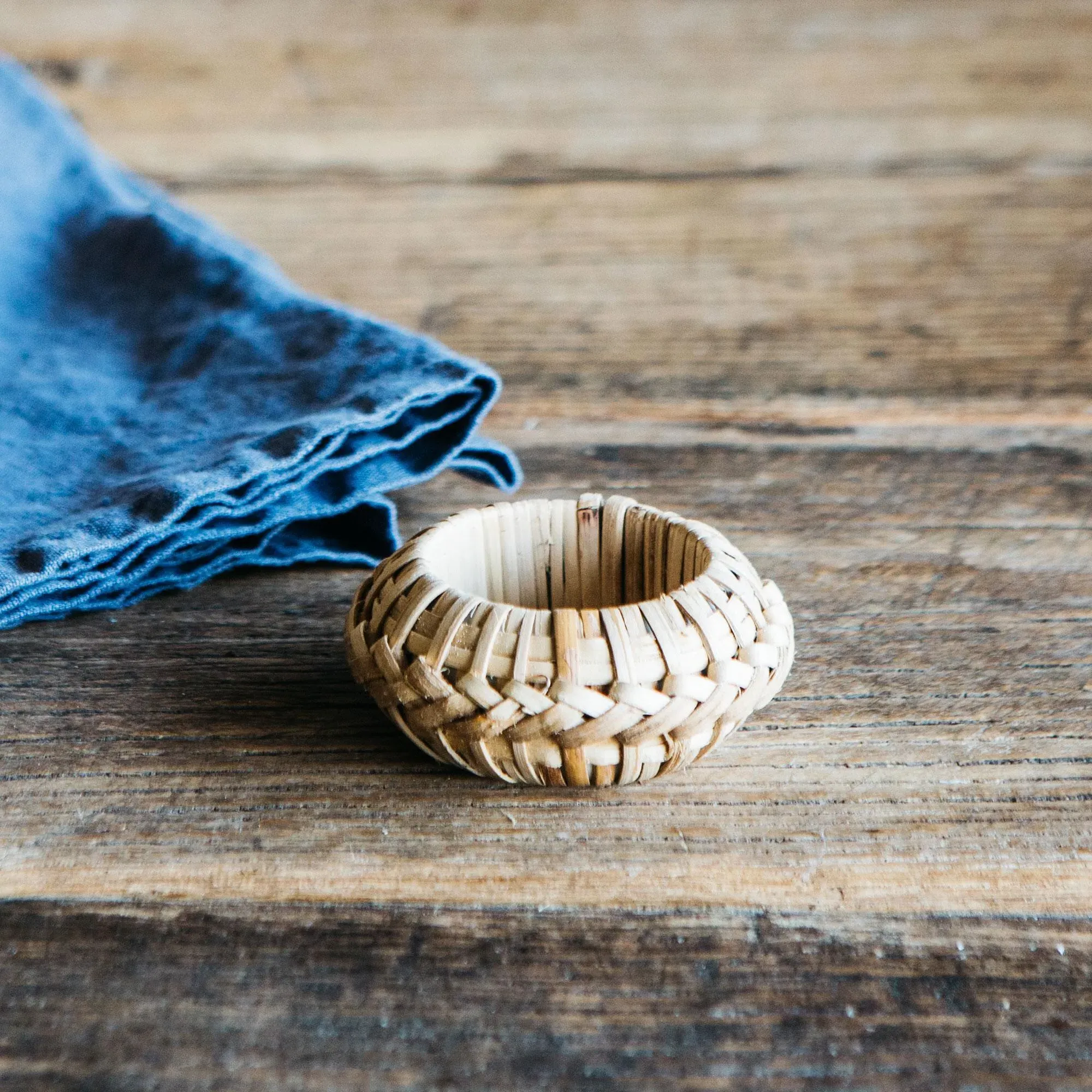 Cane Napkin Ring - Natural