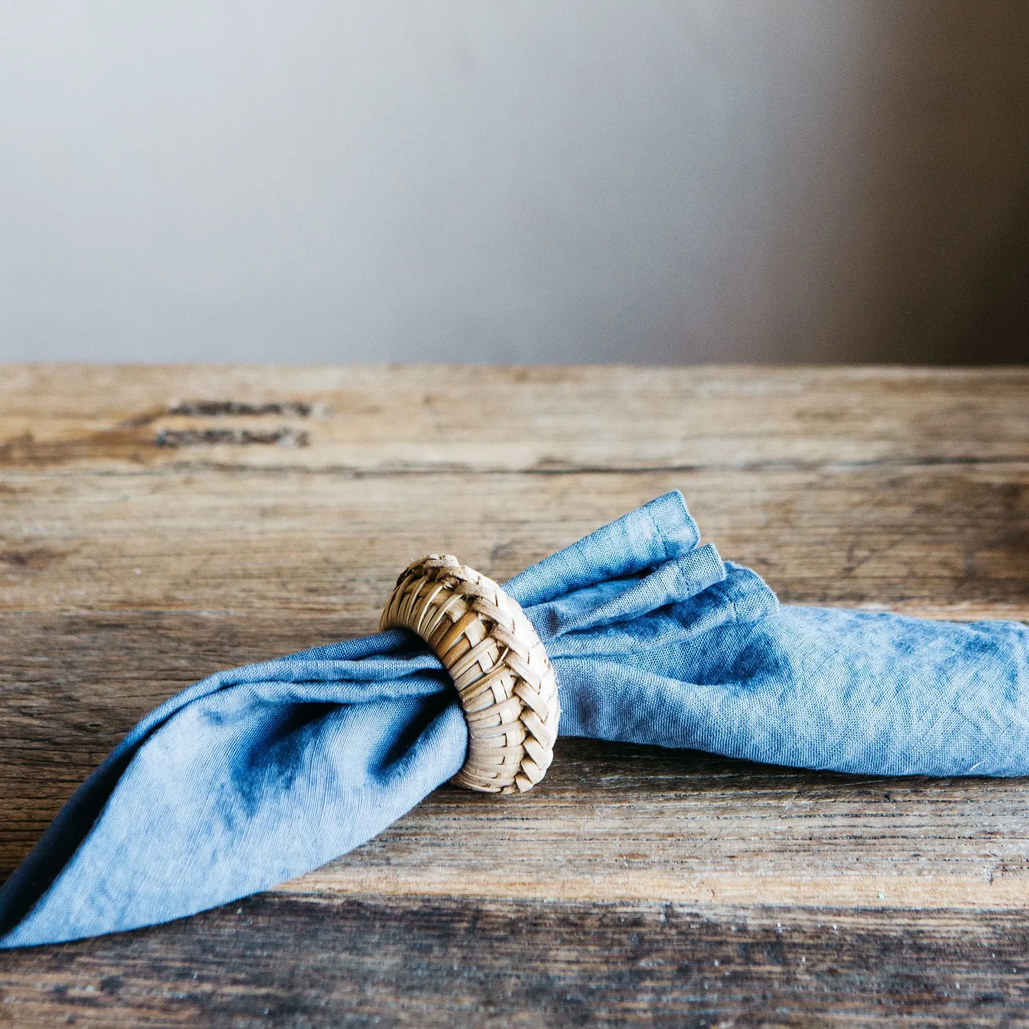 Cane Napkin Ring - Natural image