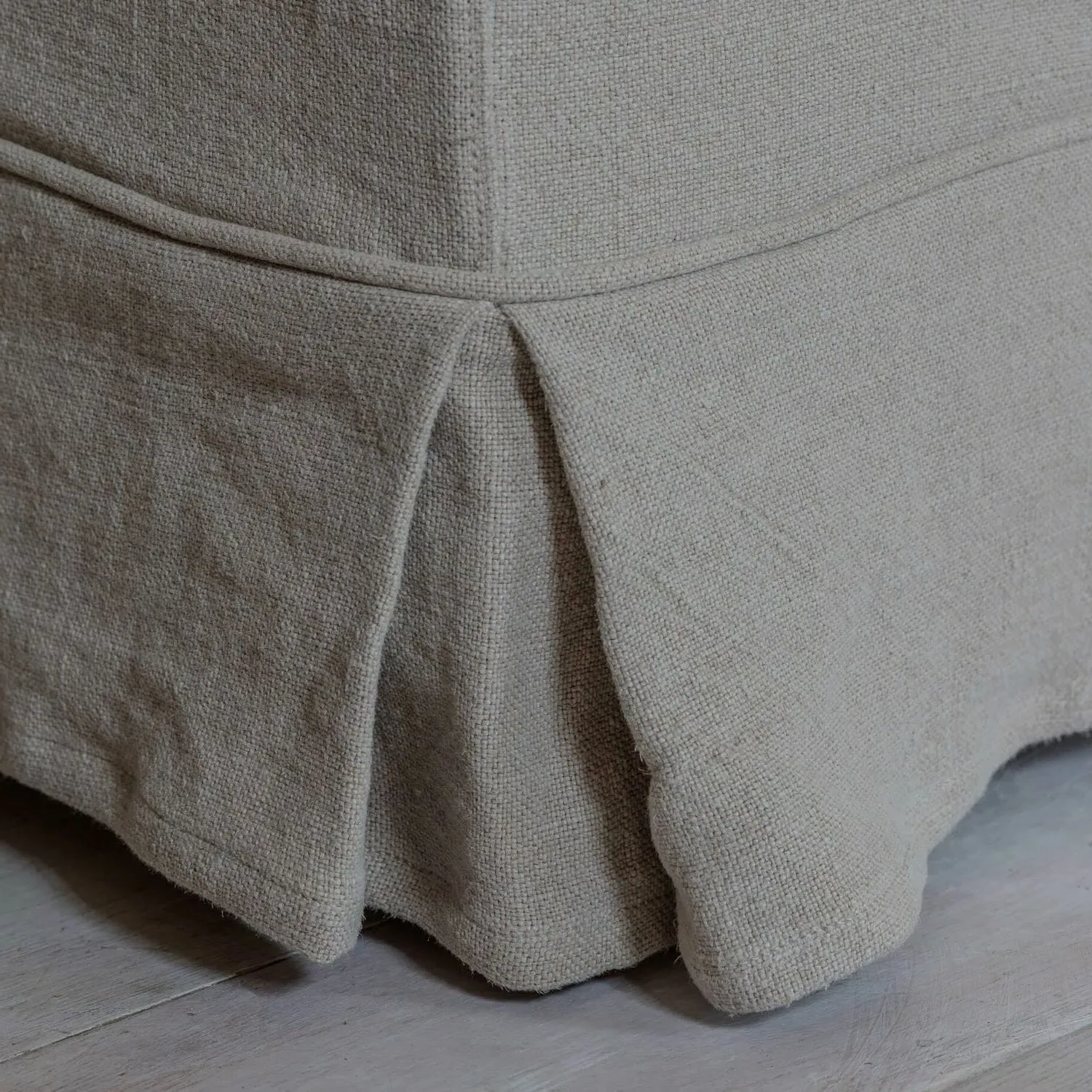 Carina King Size Bed Frame - Natural, Linen