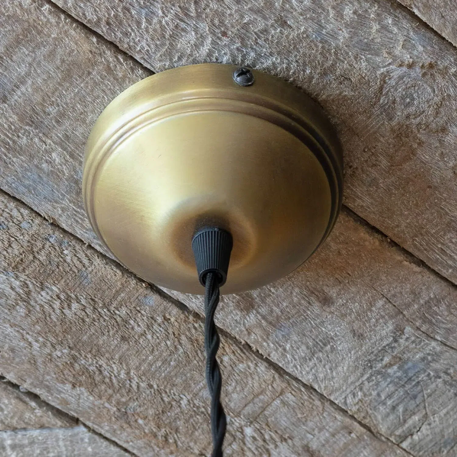 Caspian Pendant Light - Green, Iron